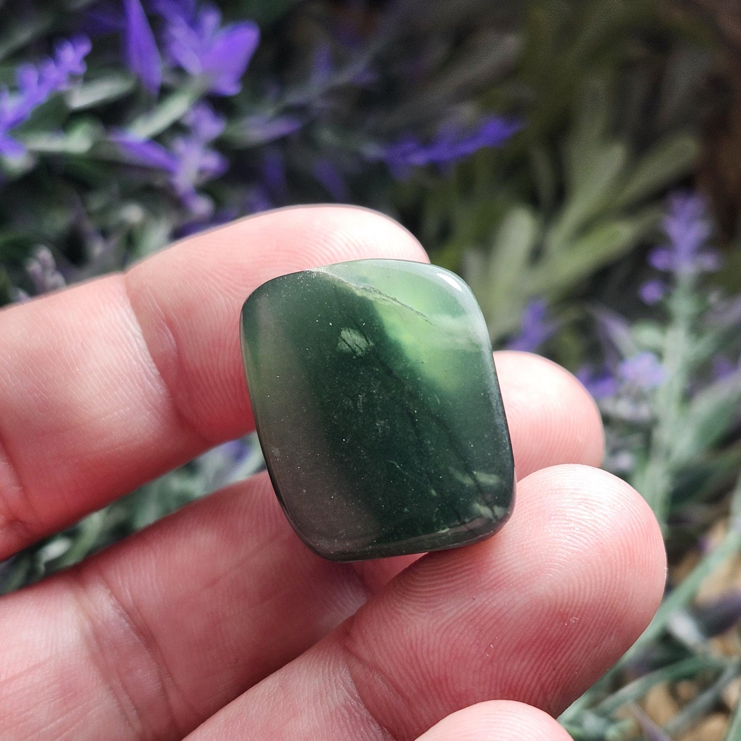Green Kyanite Tumbled Stone