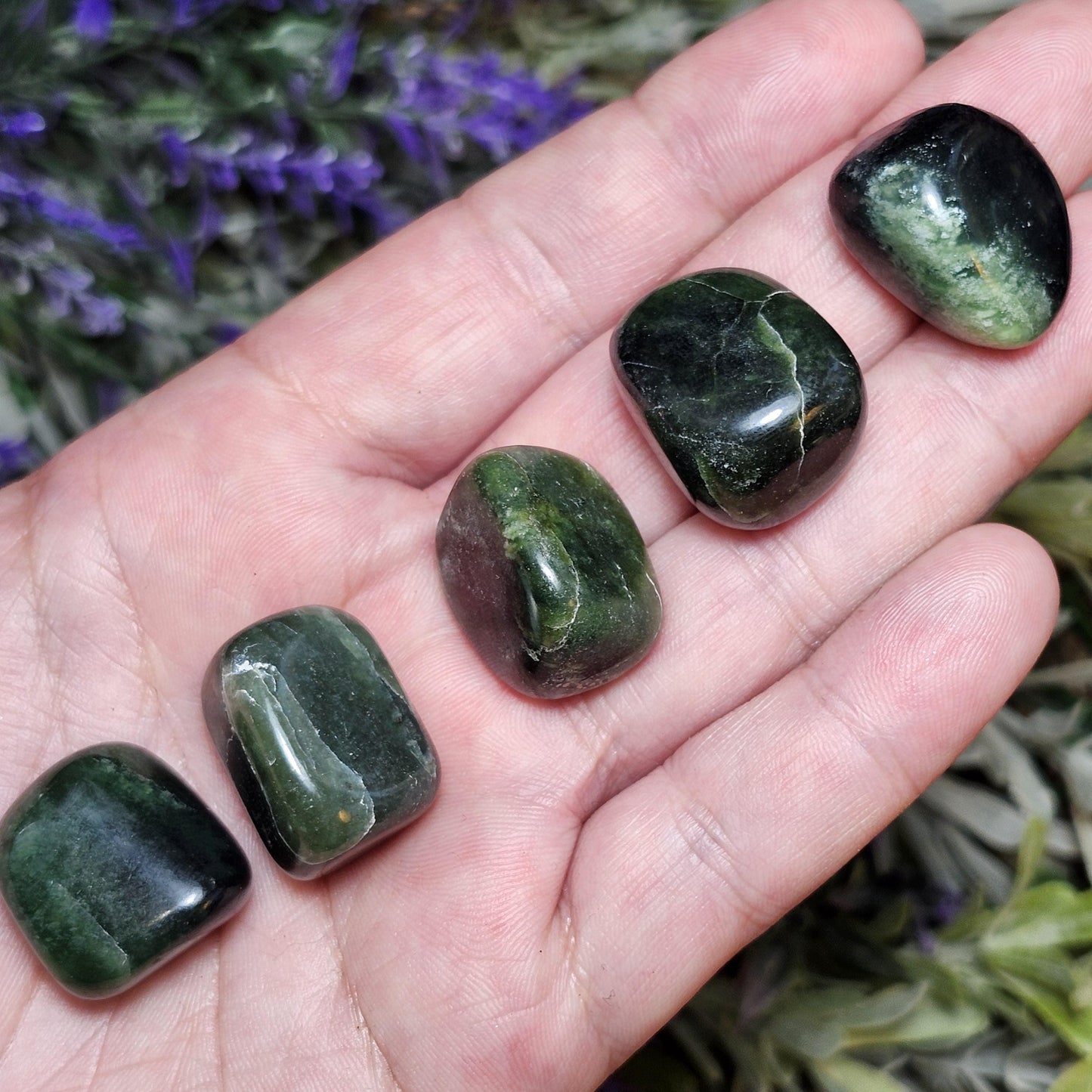 Green Kyanite Tumbled Stone