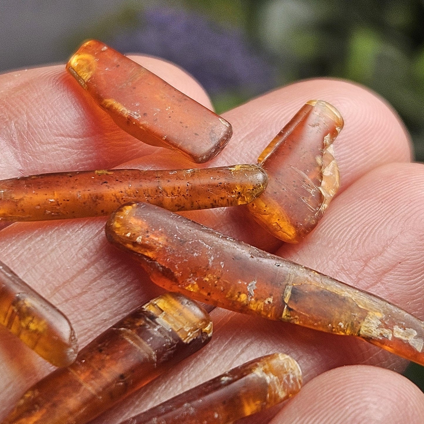 Polished Orange Kyanite
