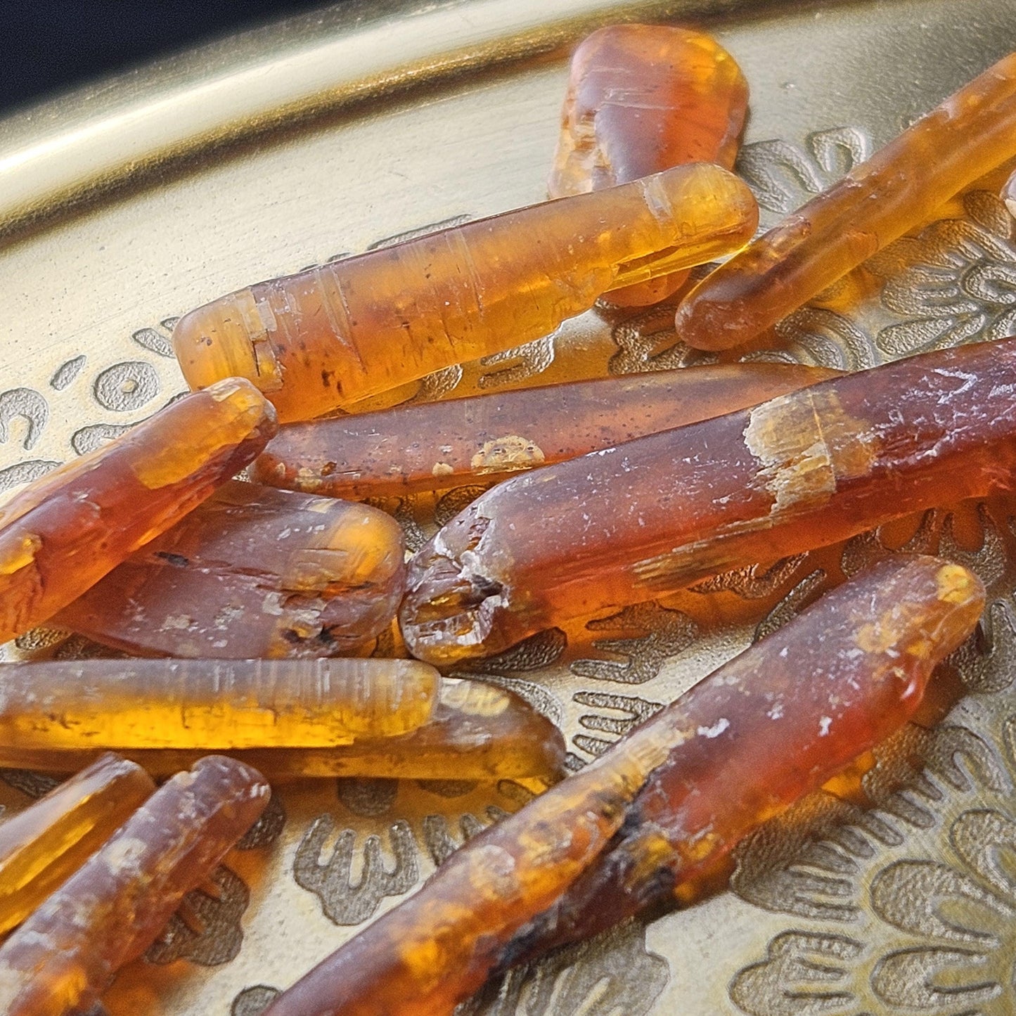 Polished Orange Kyanite