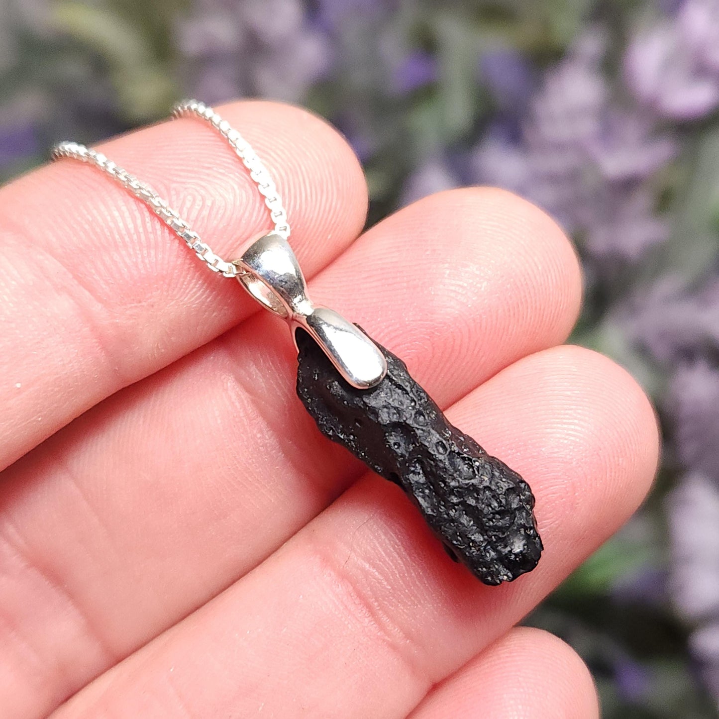 Irgizite Meteorite Pendant