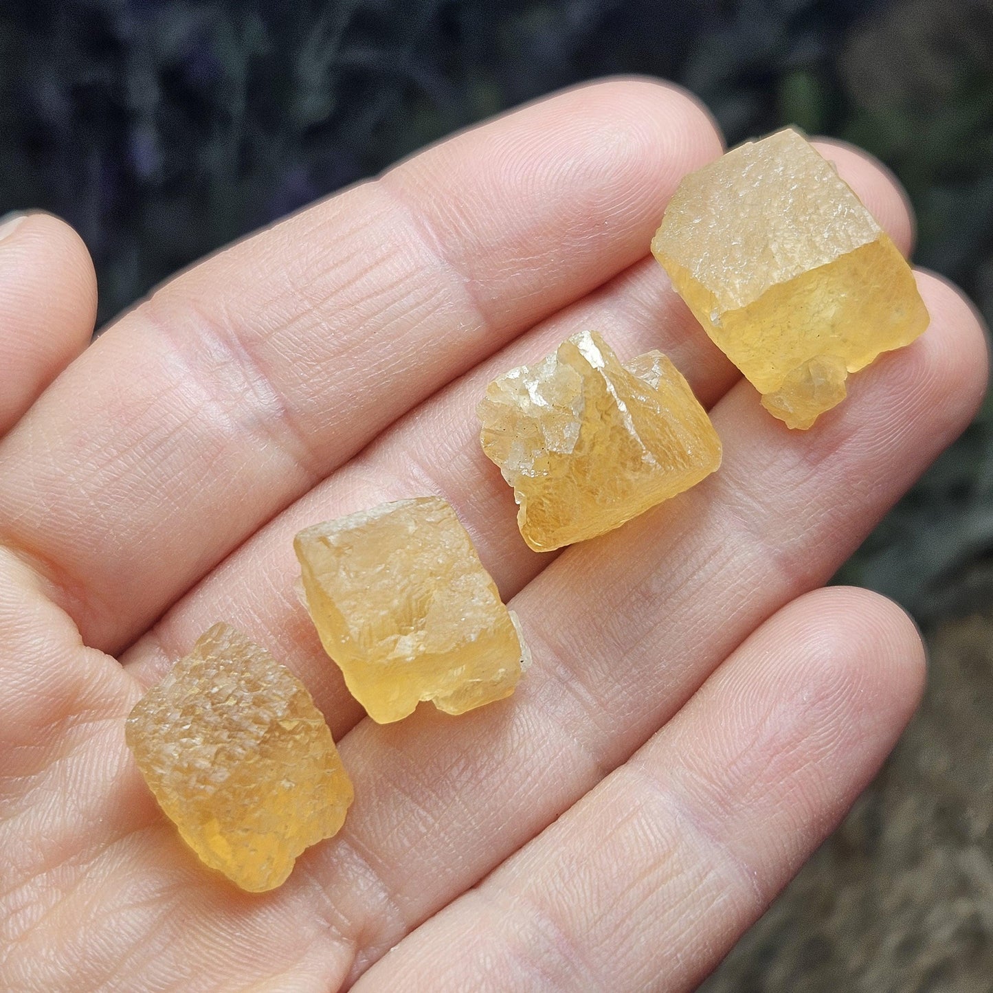 Cubic Yellow Fluorite