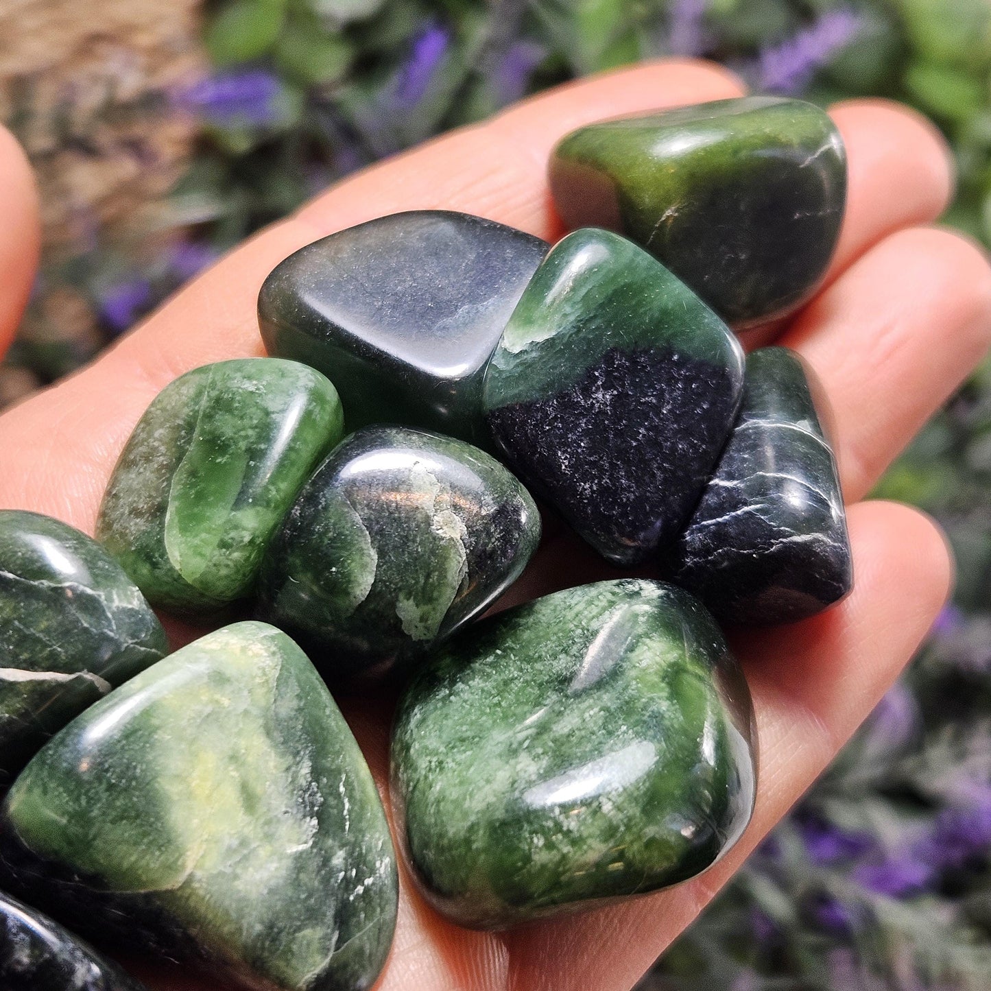 Green Kyanite Tumbled Stone
