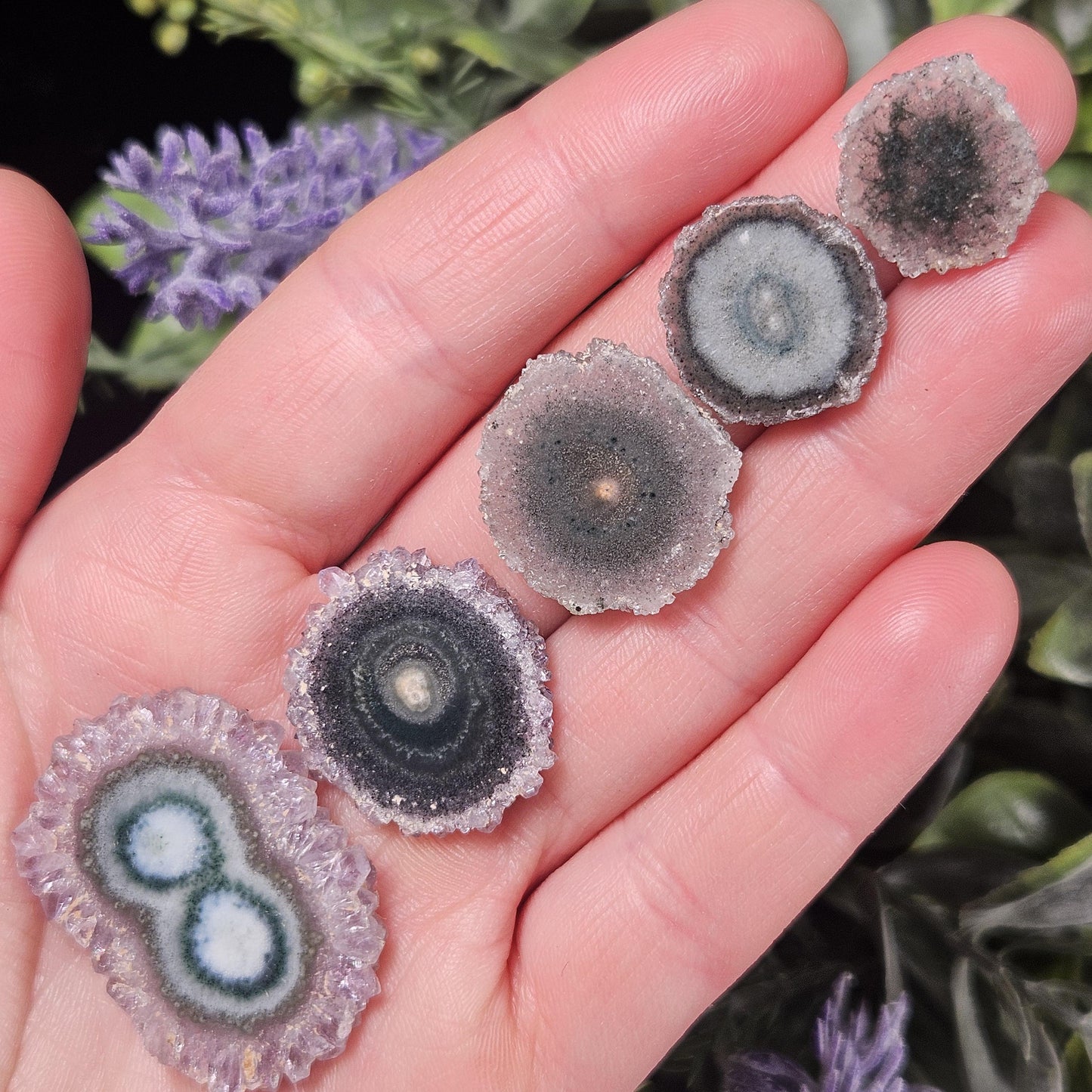 Stalactite Crystal Slice