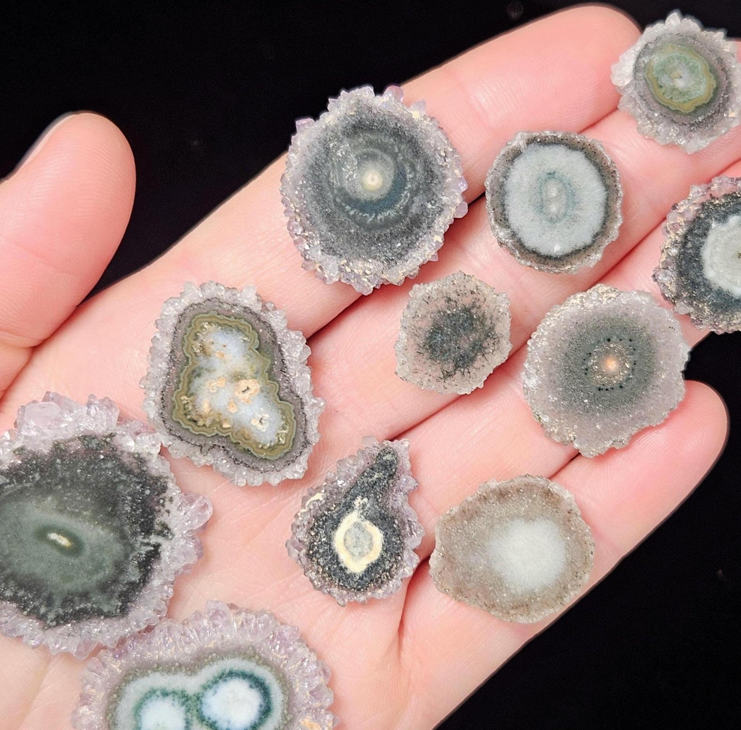 Stalactite Crystal Slice