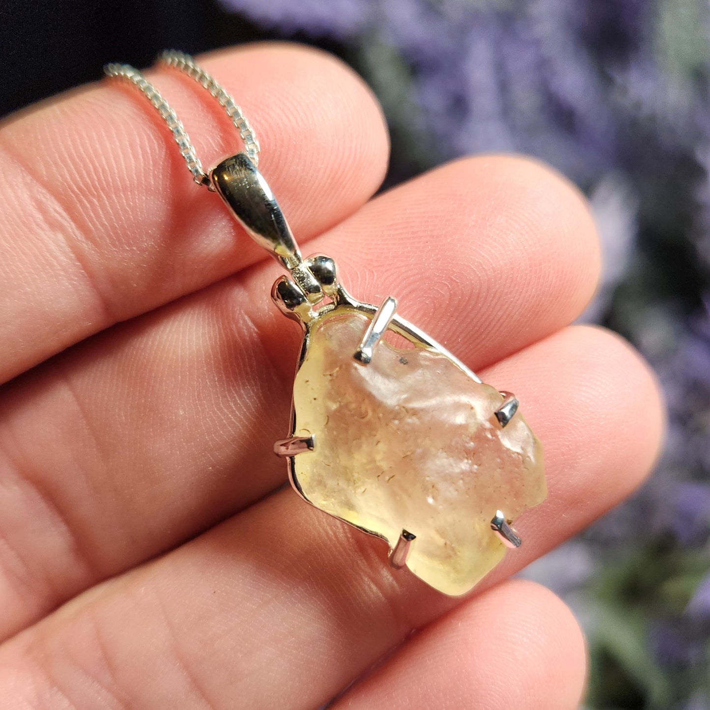 Libyan Desert Glass Pendant