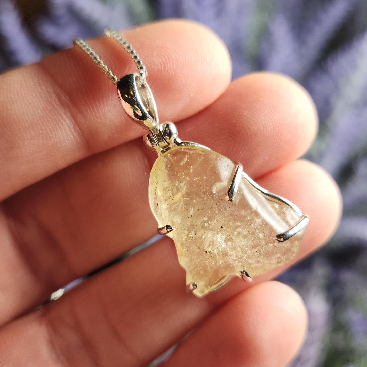 Libyan Desert Glass Pendant