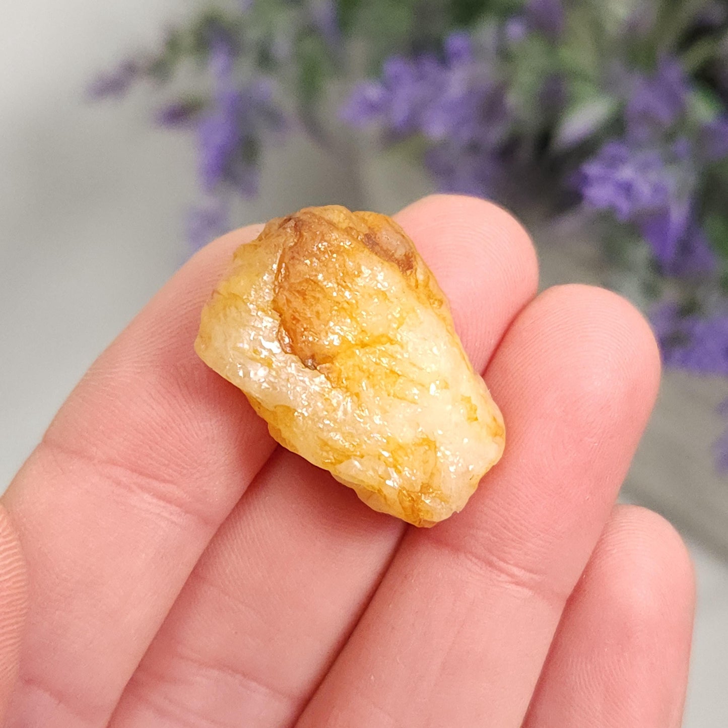 Golden Phenacite Crystal