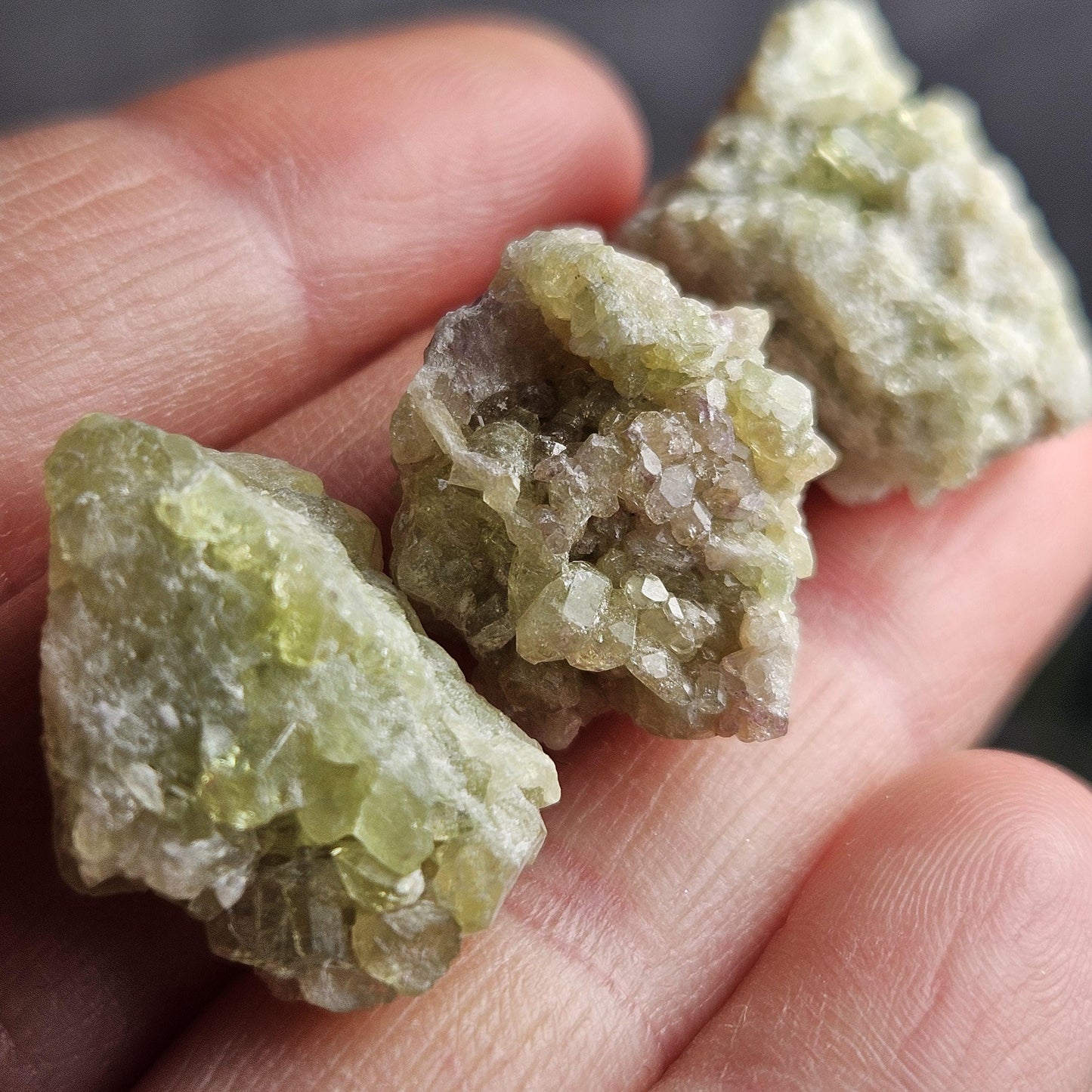 Green Vesuvianite Cluster