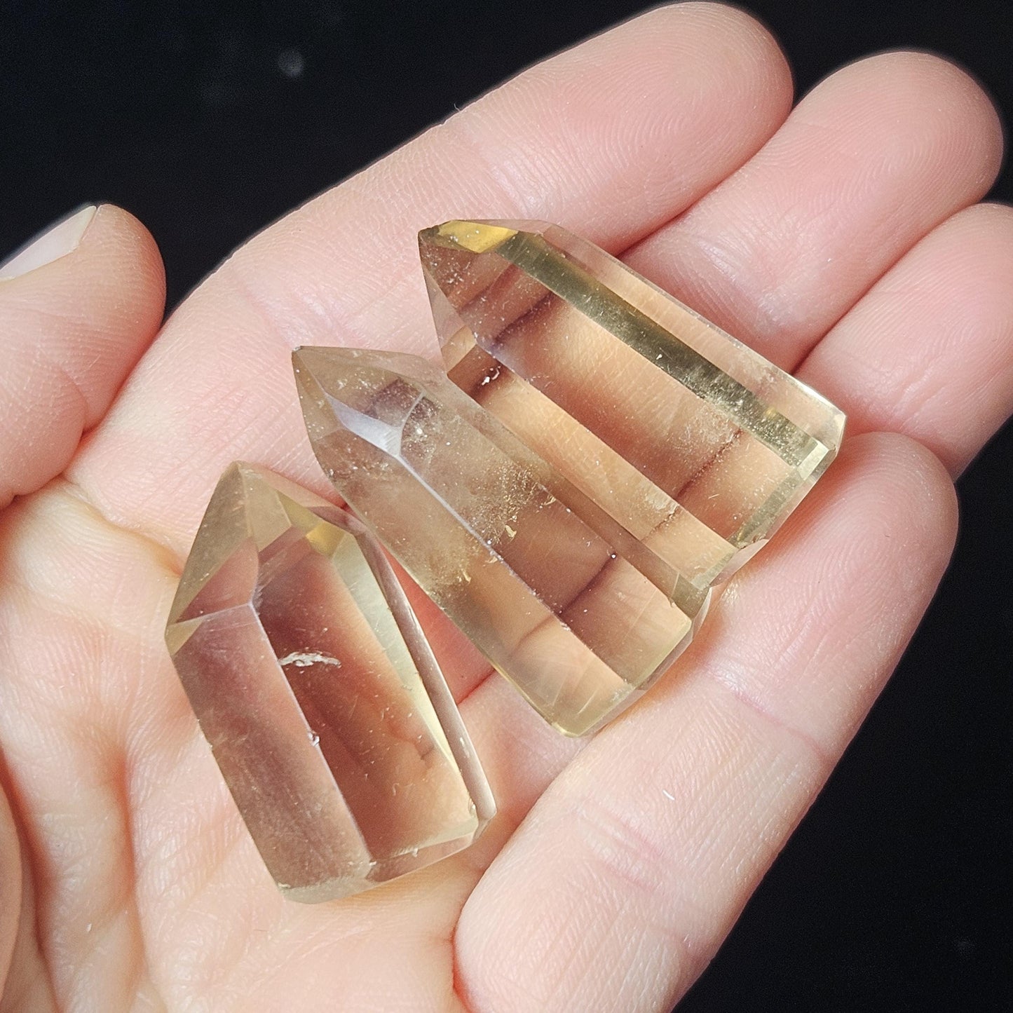 Natural Citrine Crystal Point