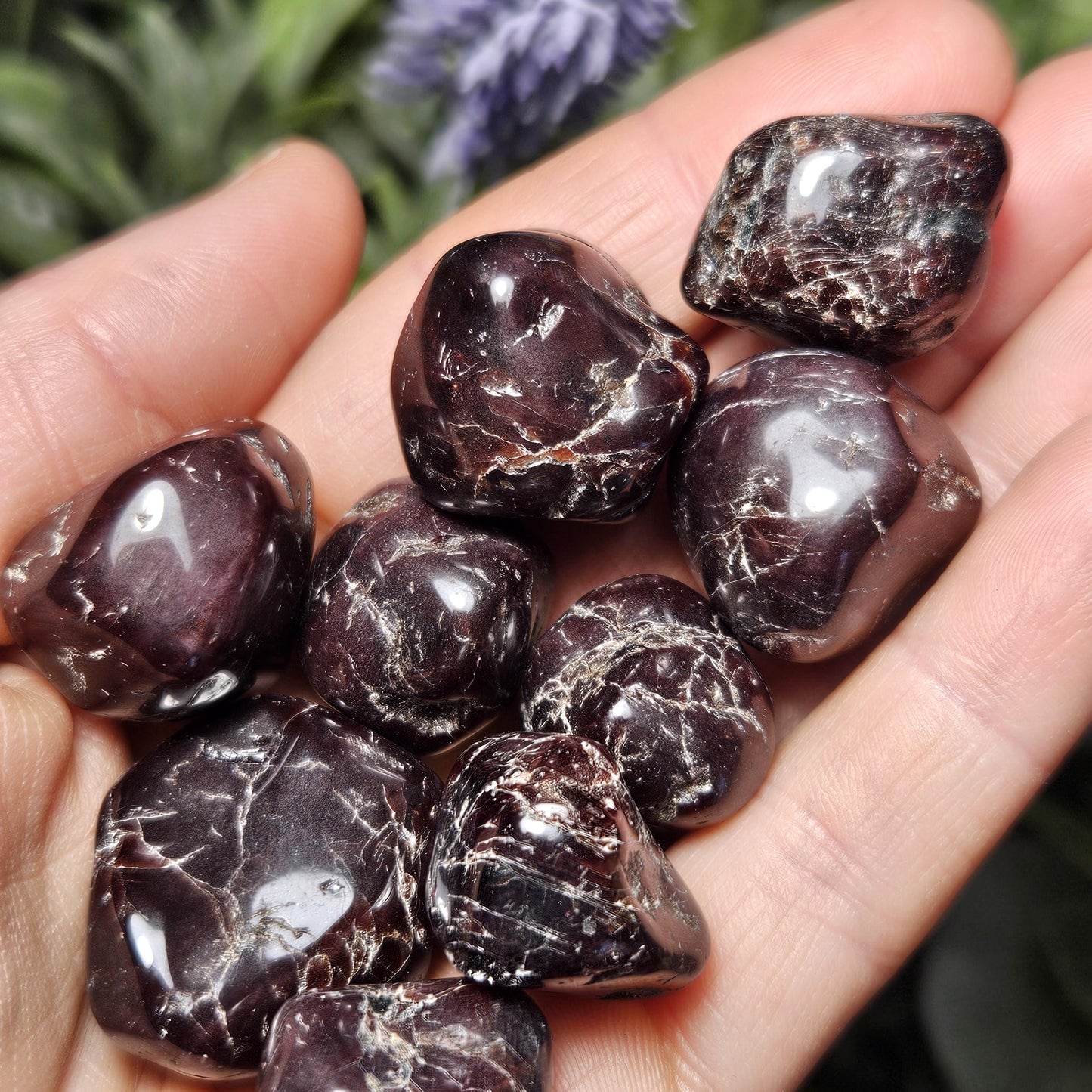 Blood Red Garnet Crystal