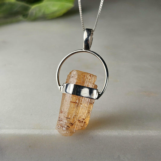 Golden Topaz Pendant