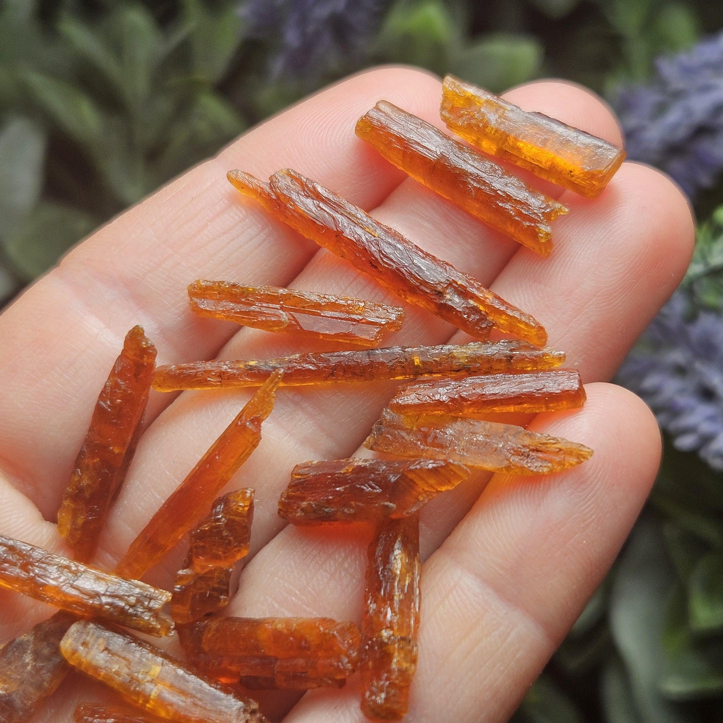 Orange Kyanite Crystal