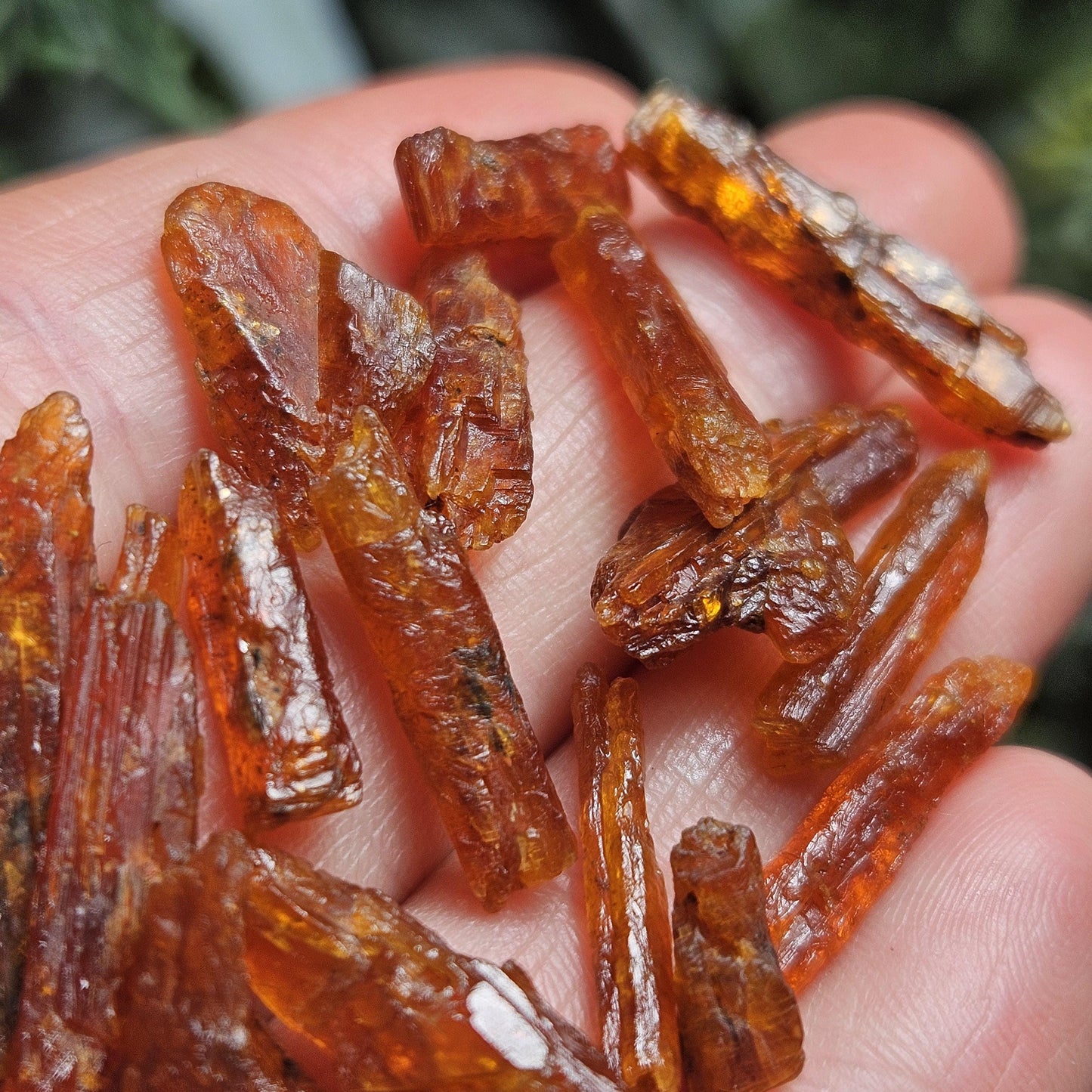 Orange Kyanite Crystal