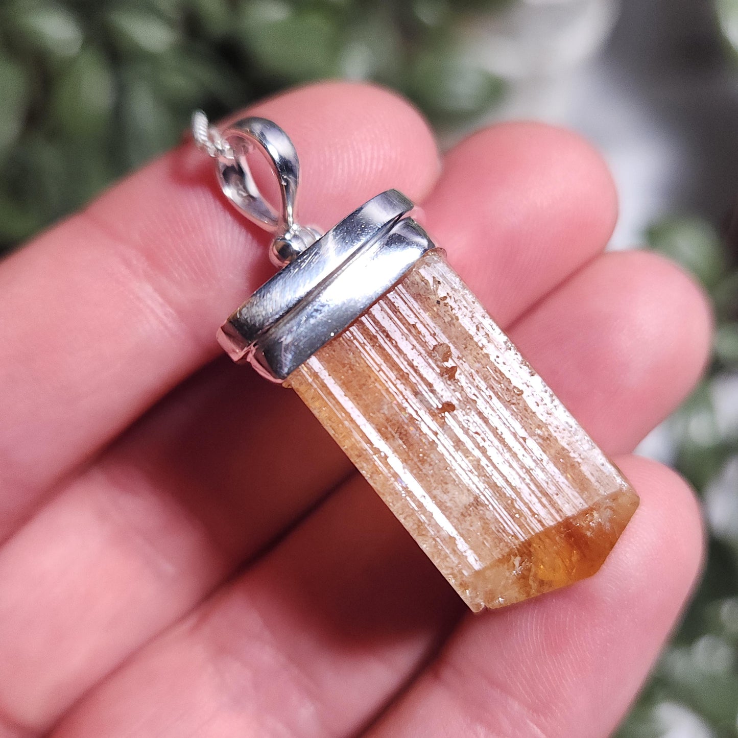 AAA Golden Topaz Pendant