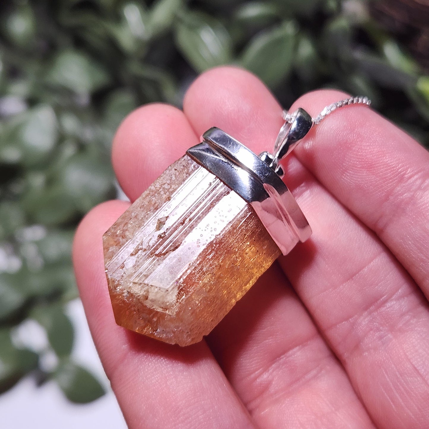 AAA Golden Topaz Pendant