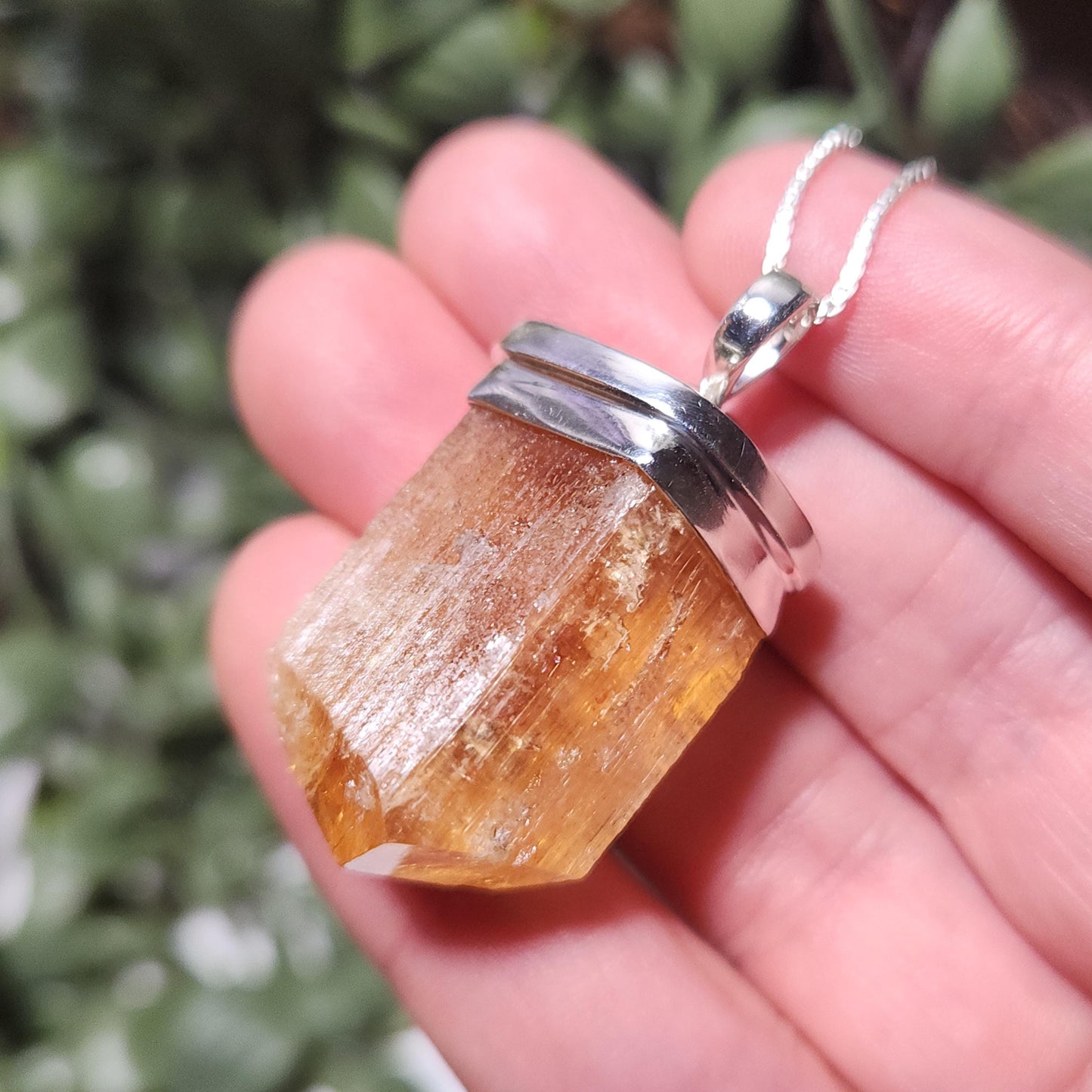 AAA Golden Topaz Pendant