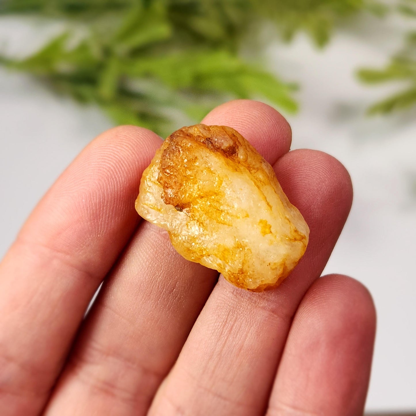 Golden Phenacite Crystal