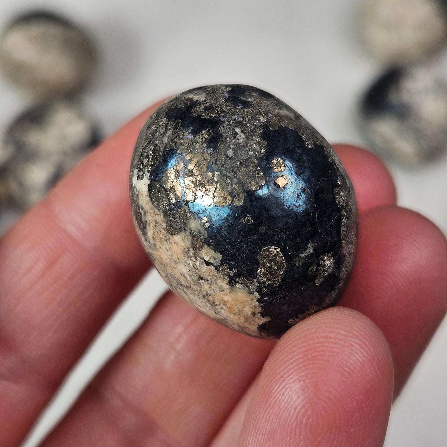 Covellite & Pyrite Specimen