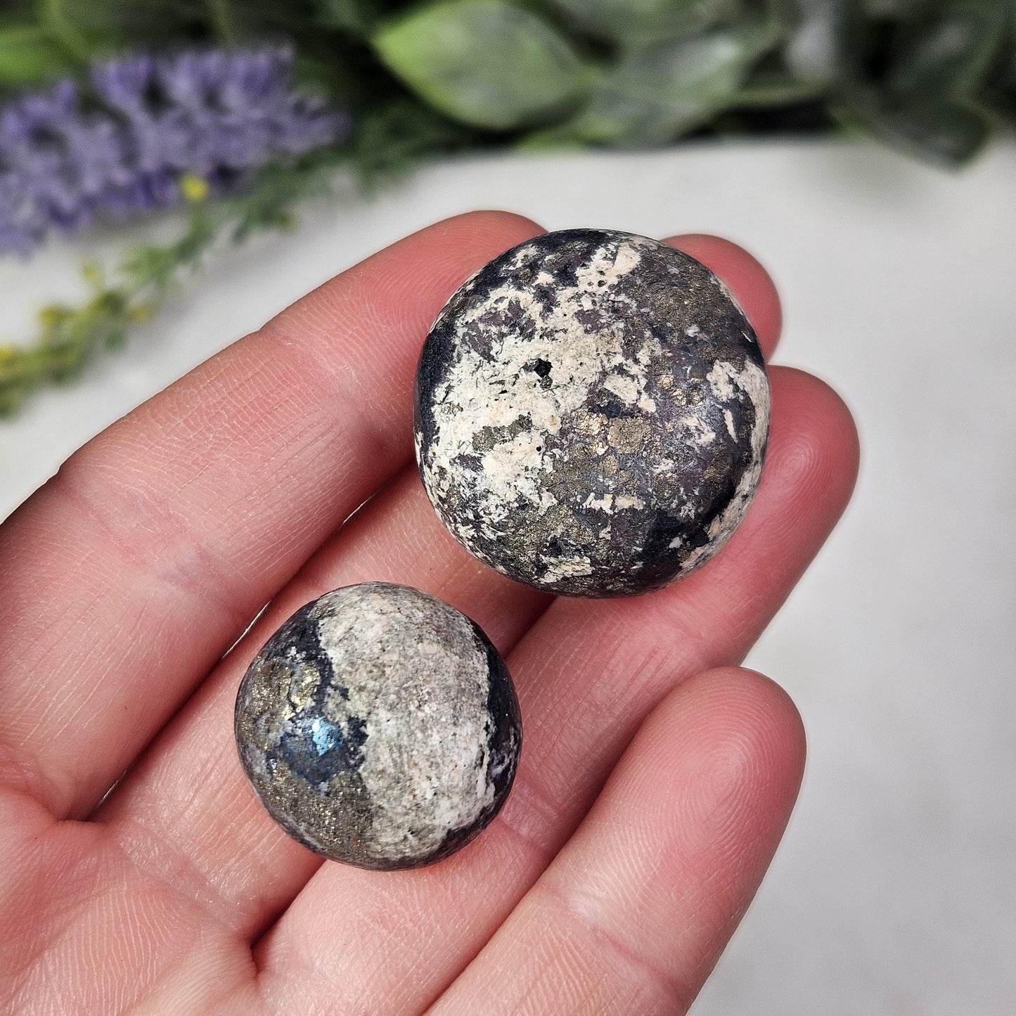 Covellite & Pyrite Specimen