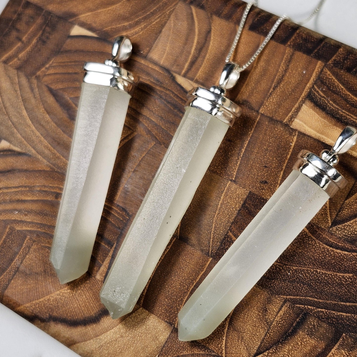 Inner Mongolian Hedenbergite Pendant