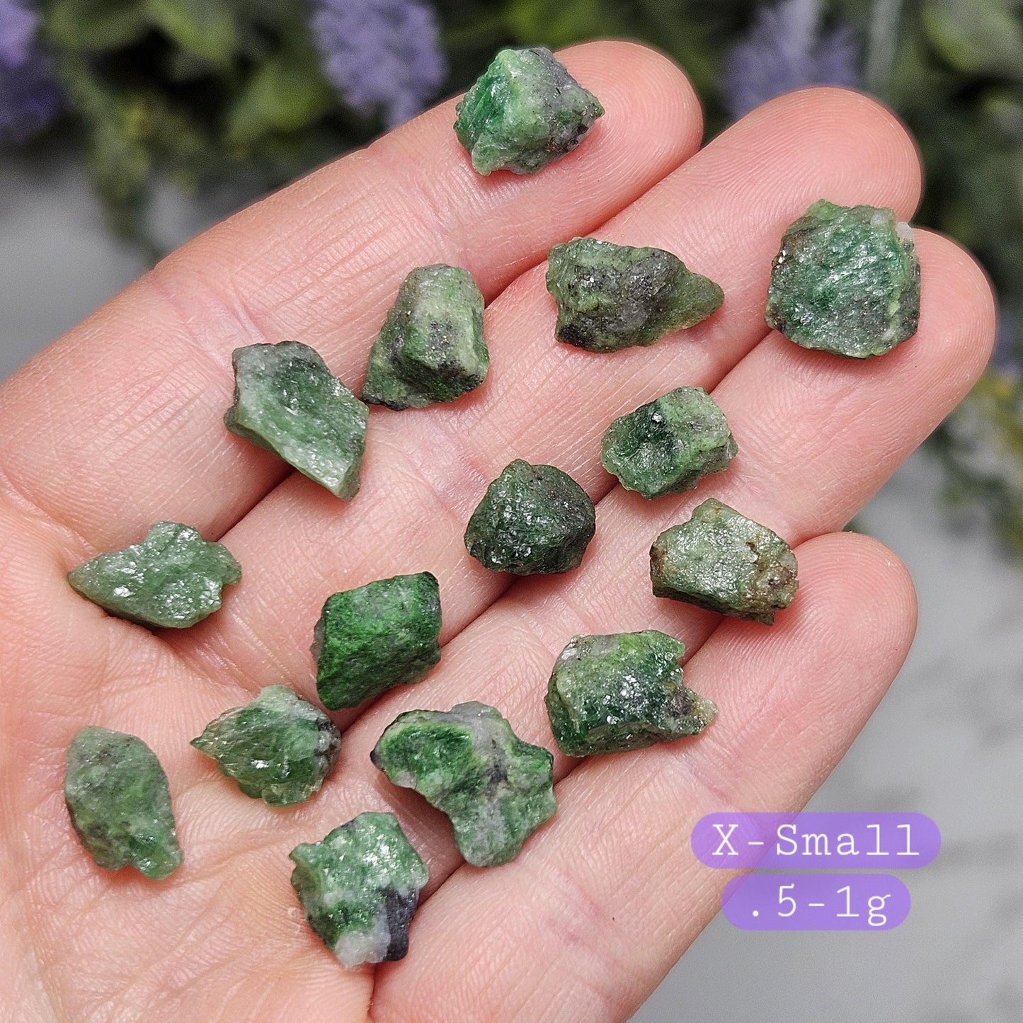Green Garnet Crystal