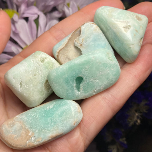 Blue Aragonite Crystal