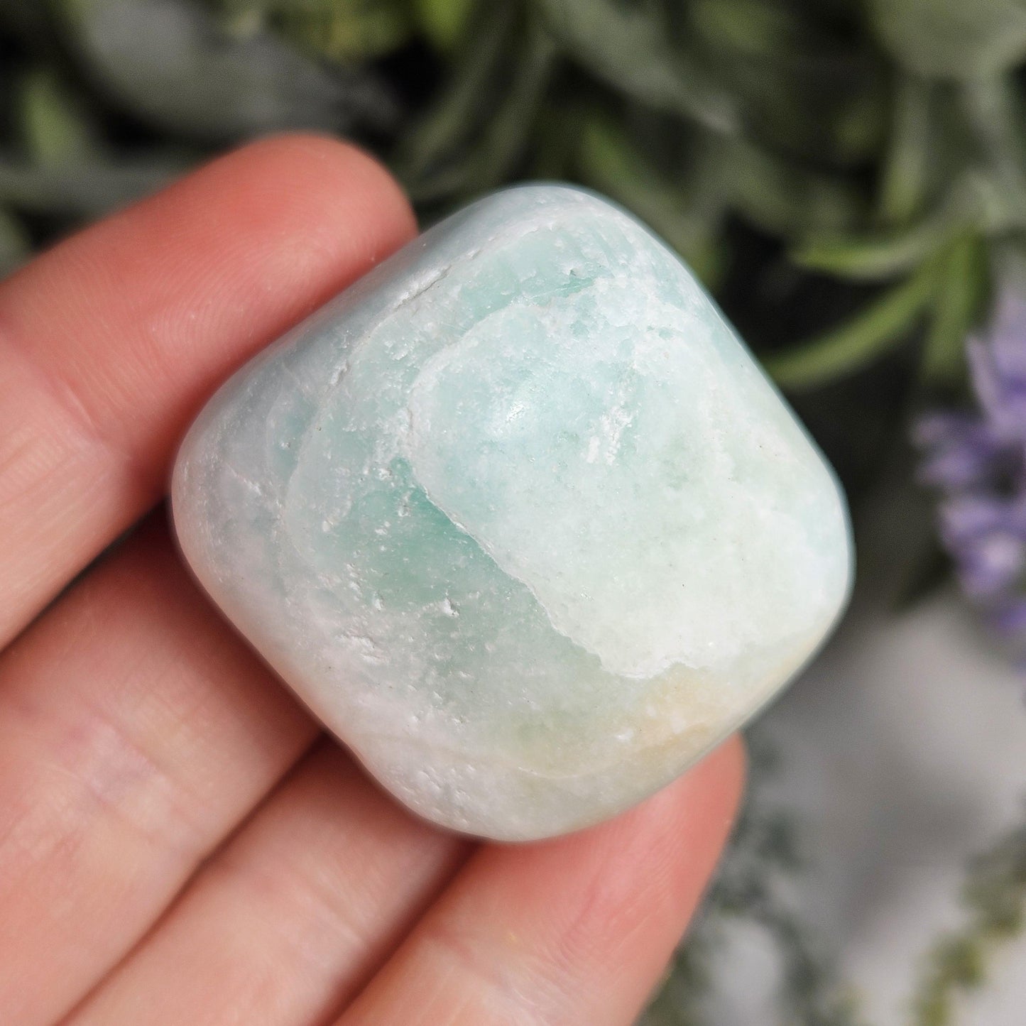 Blue Aragonite Crystal
