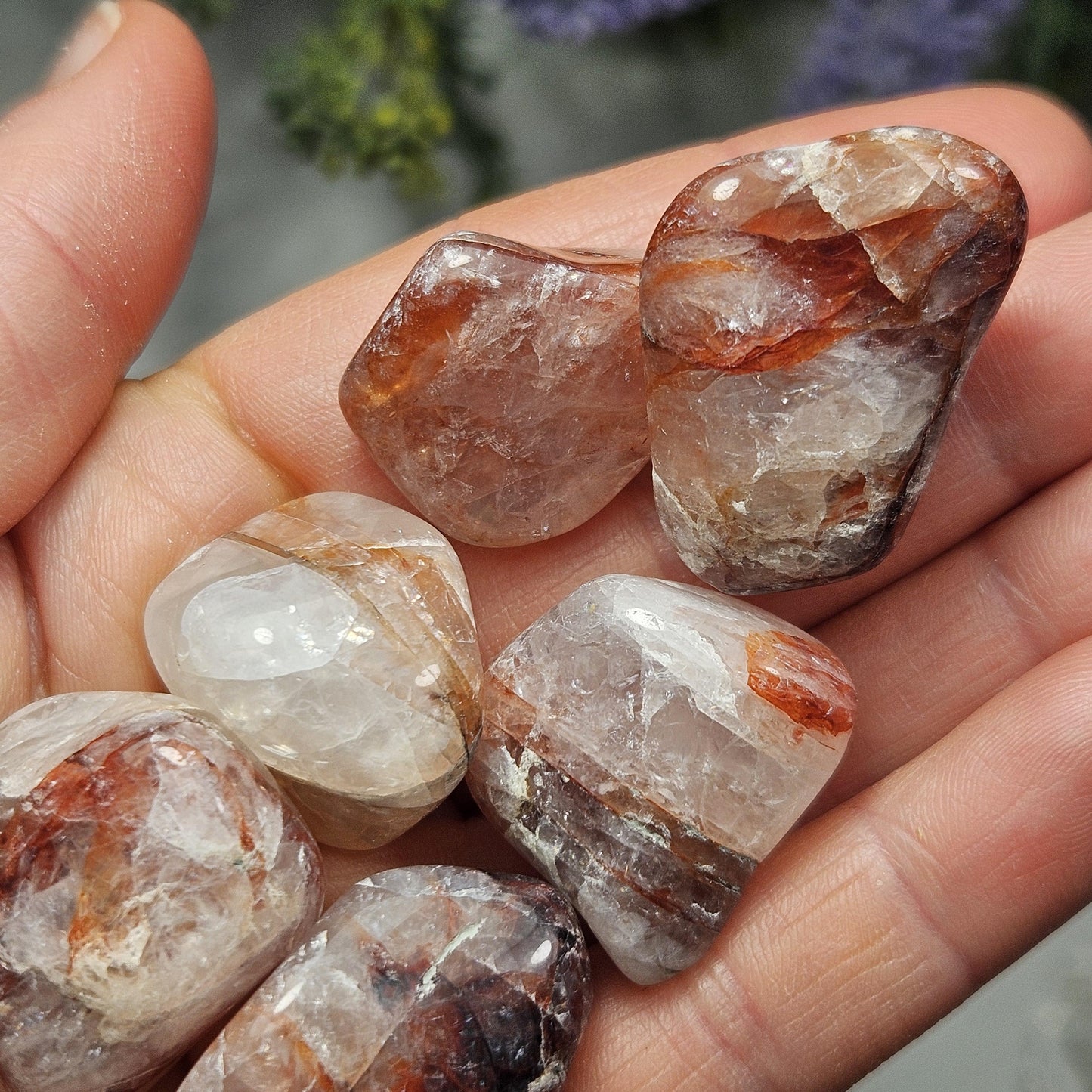 Red Hematoid Quartz