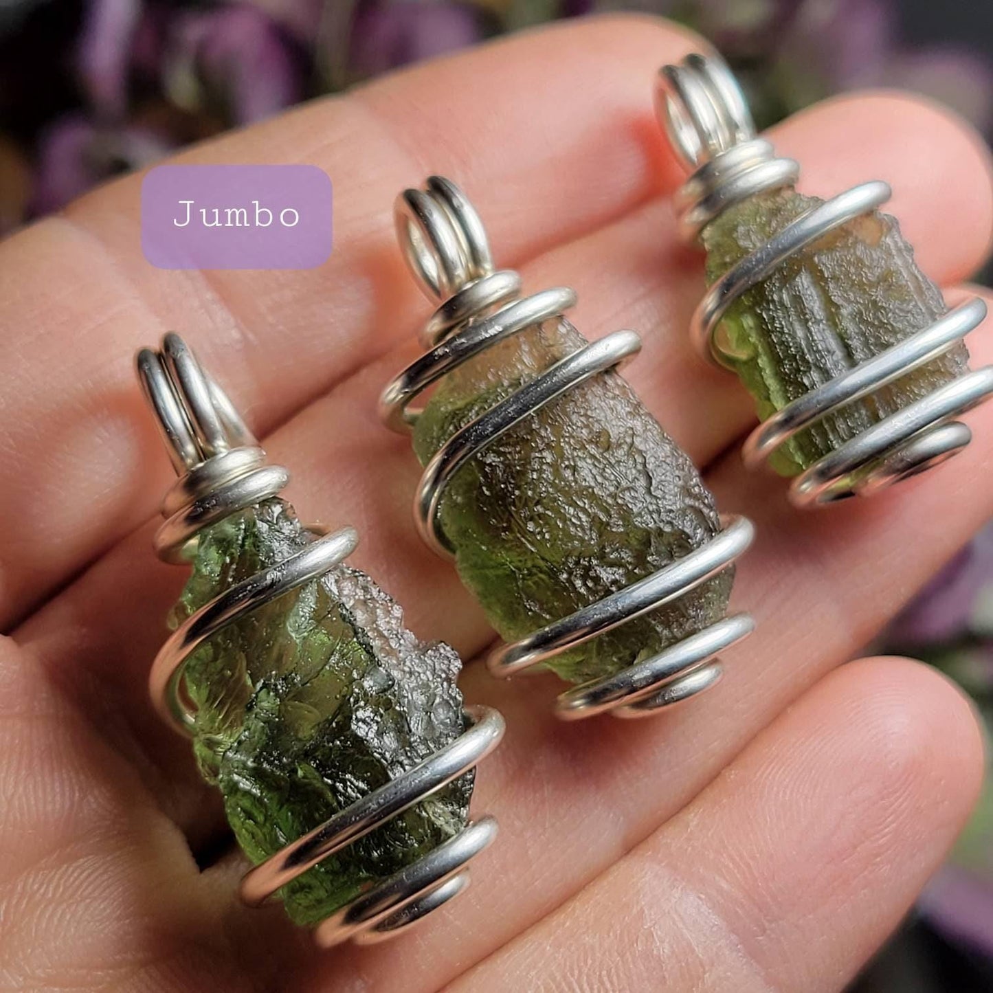 Moldavite Pendant