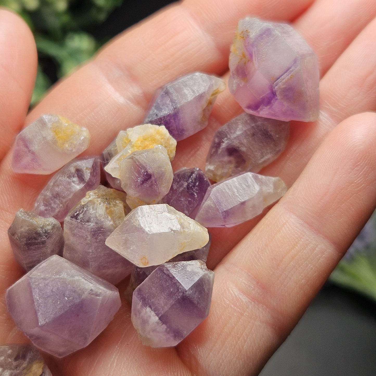 Hourglass Amethyst Crystal
