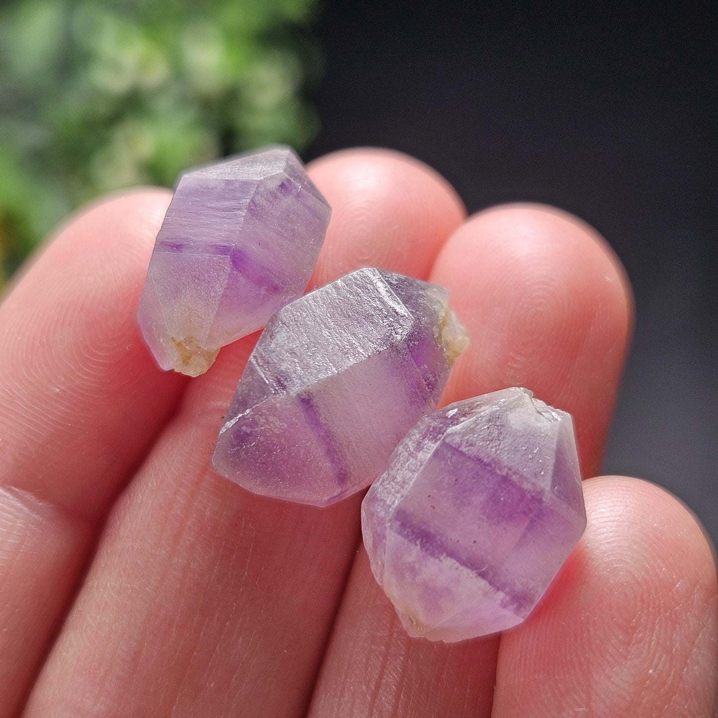 Hourglass Amethyst Crystal
