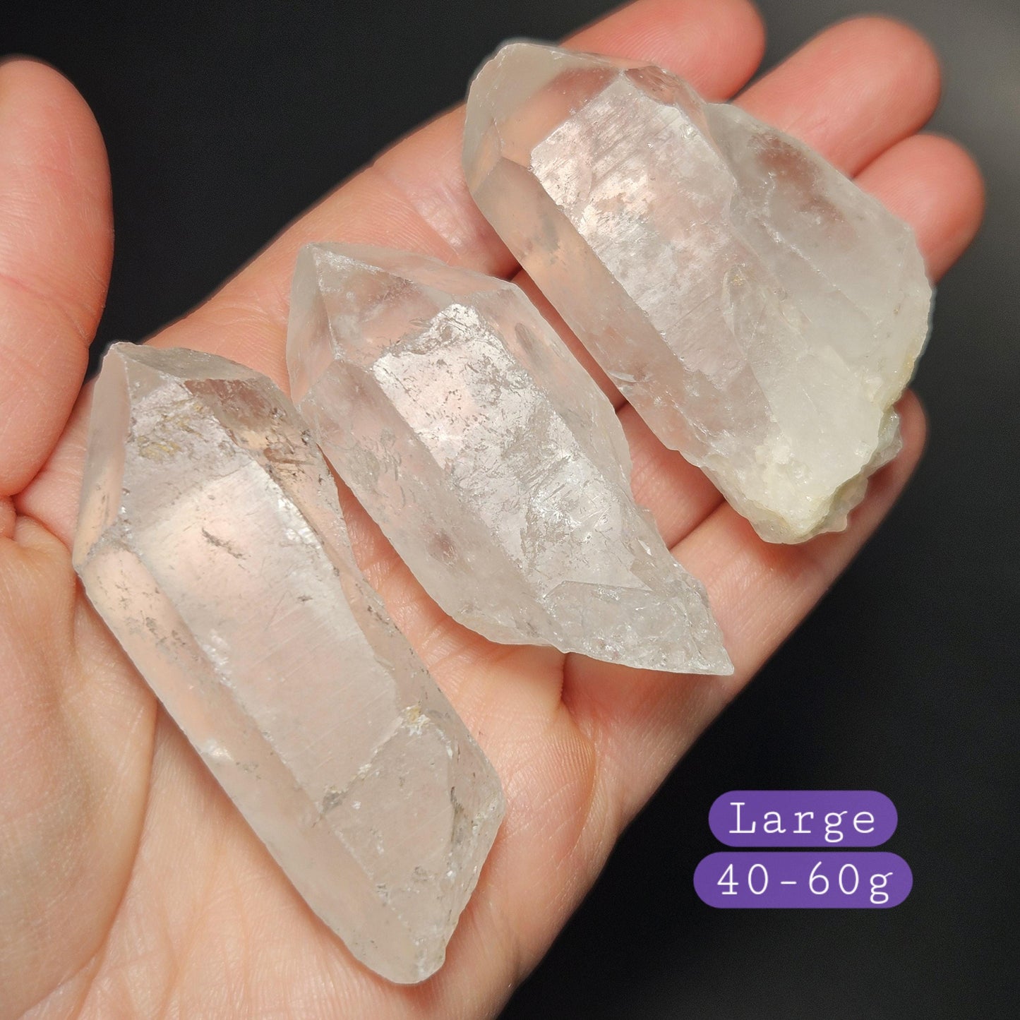 Brazilian Quartz Crystals