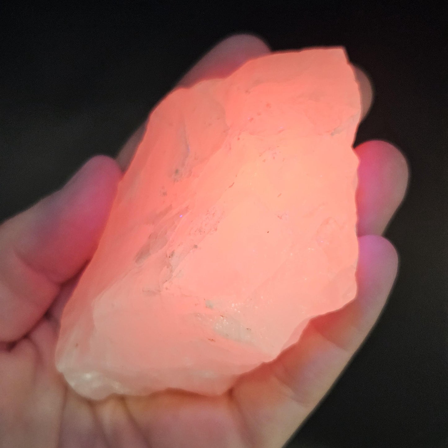 Raw Pink Calcite Crystal