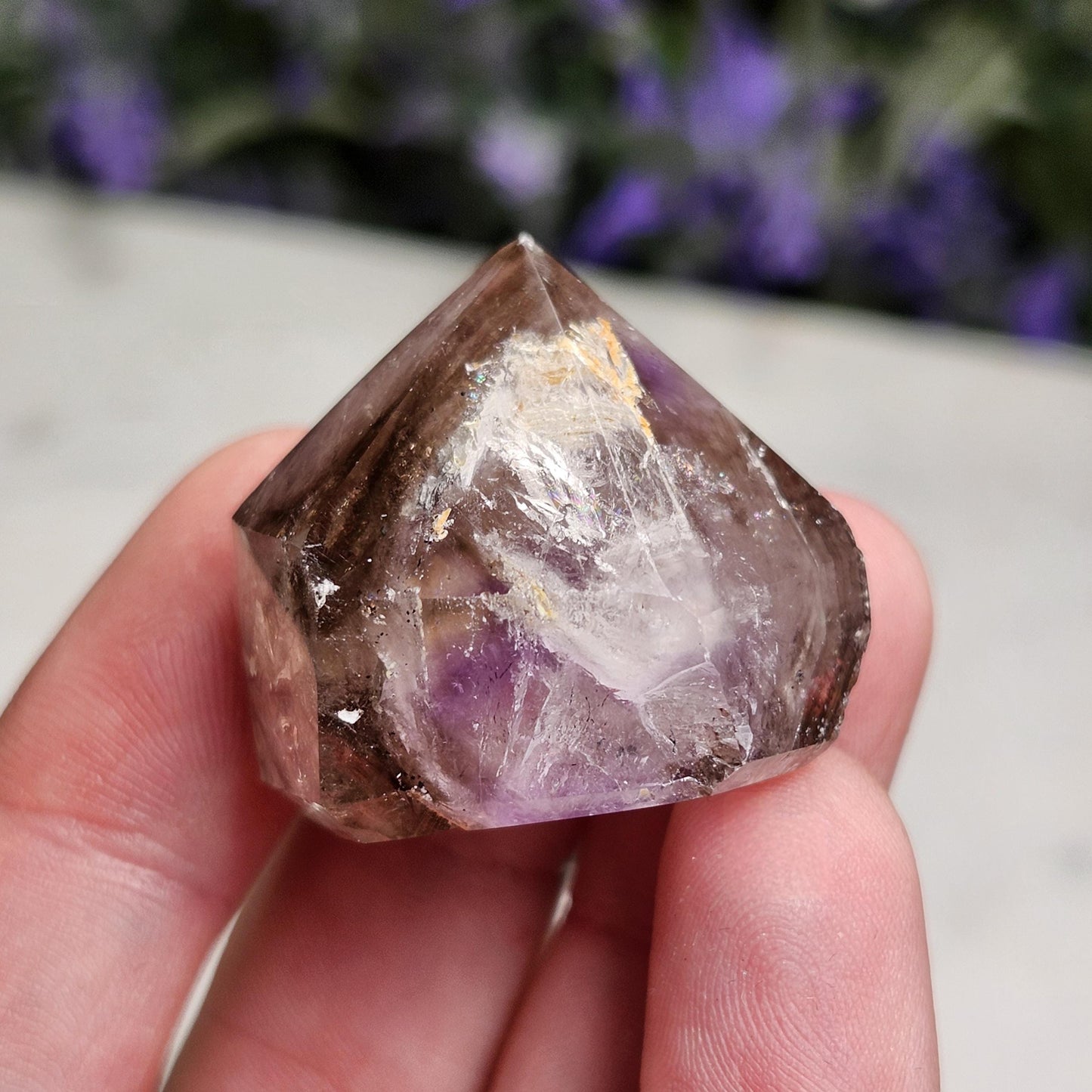 Smoky Amethyst Crystal