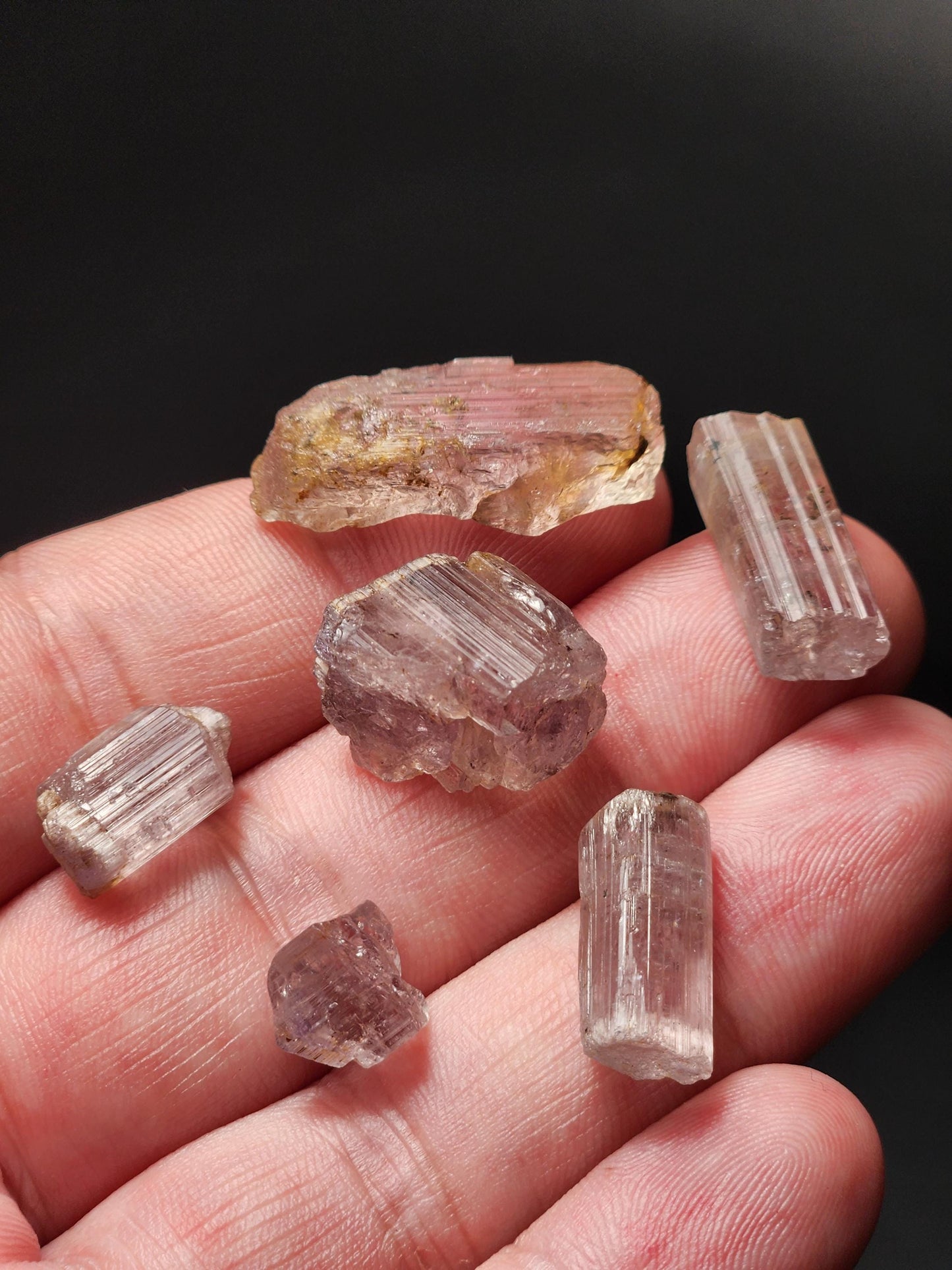 Lavender Scapolite Crystal