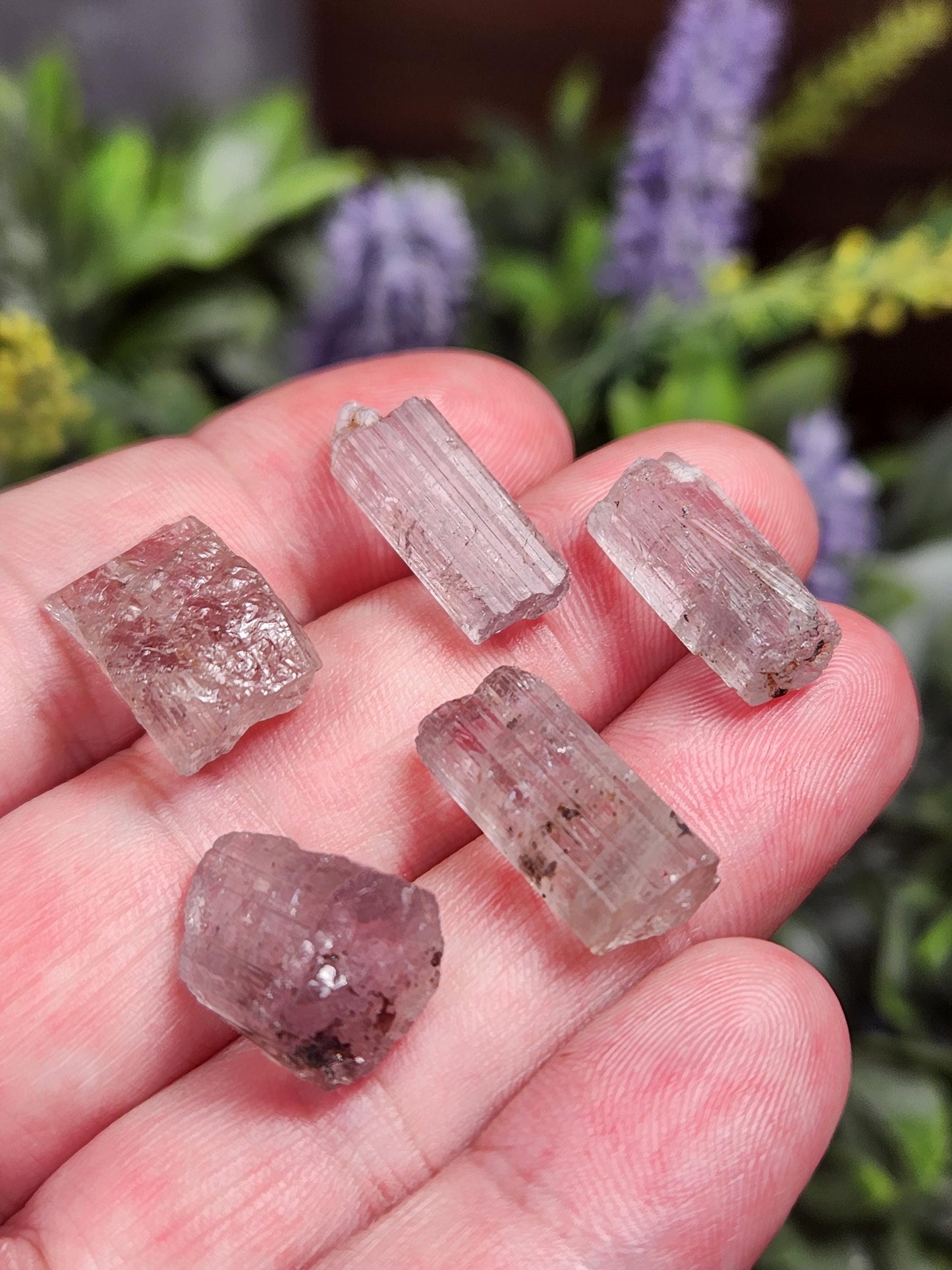 Lavender Scapolite Crystal