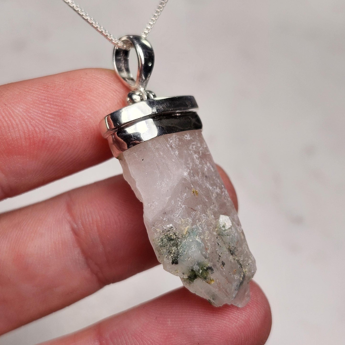 Ajoite Pendant