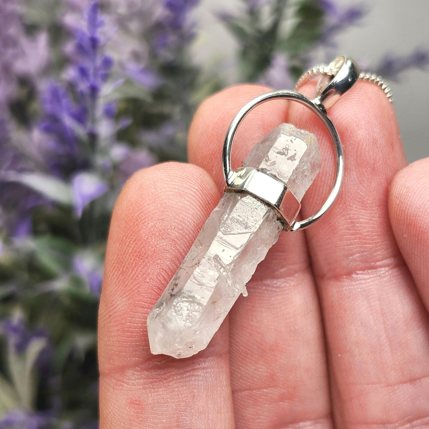 Ajoite Pendant