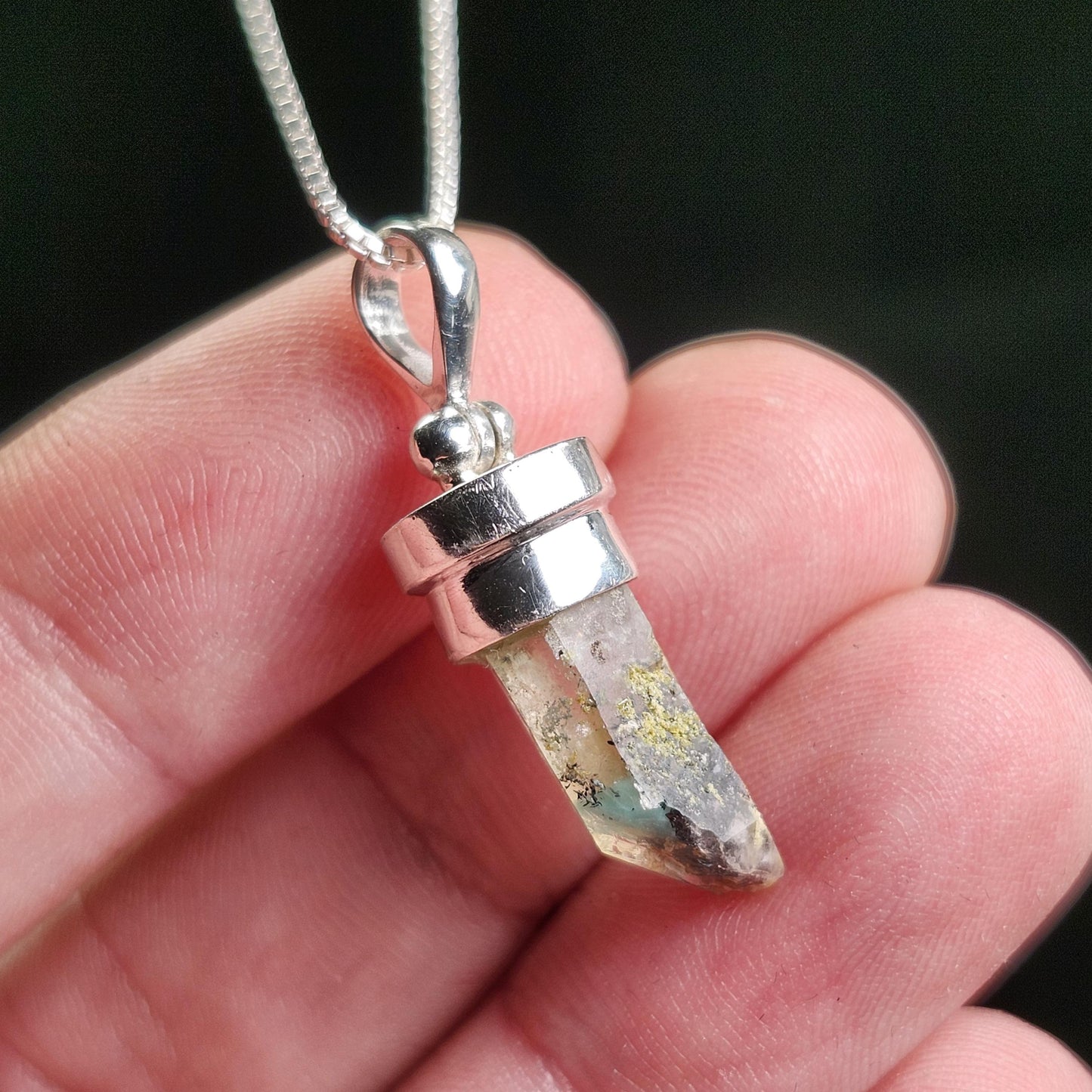Ajoite Pendant