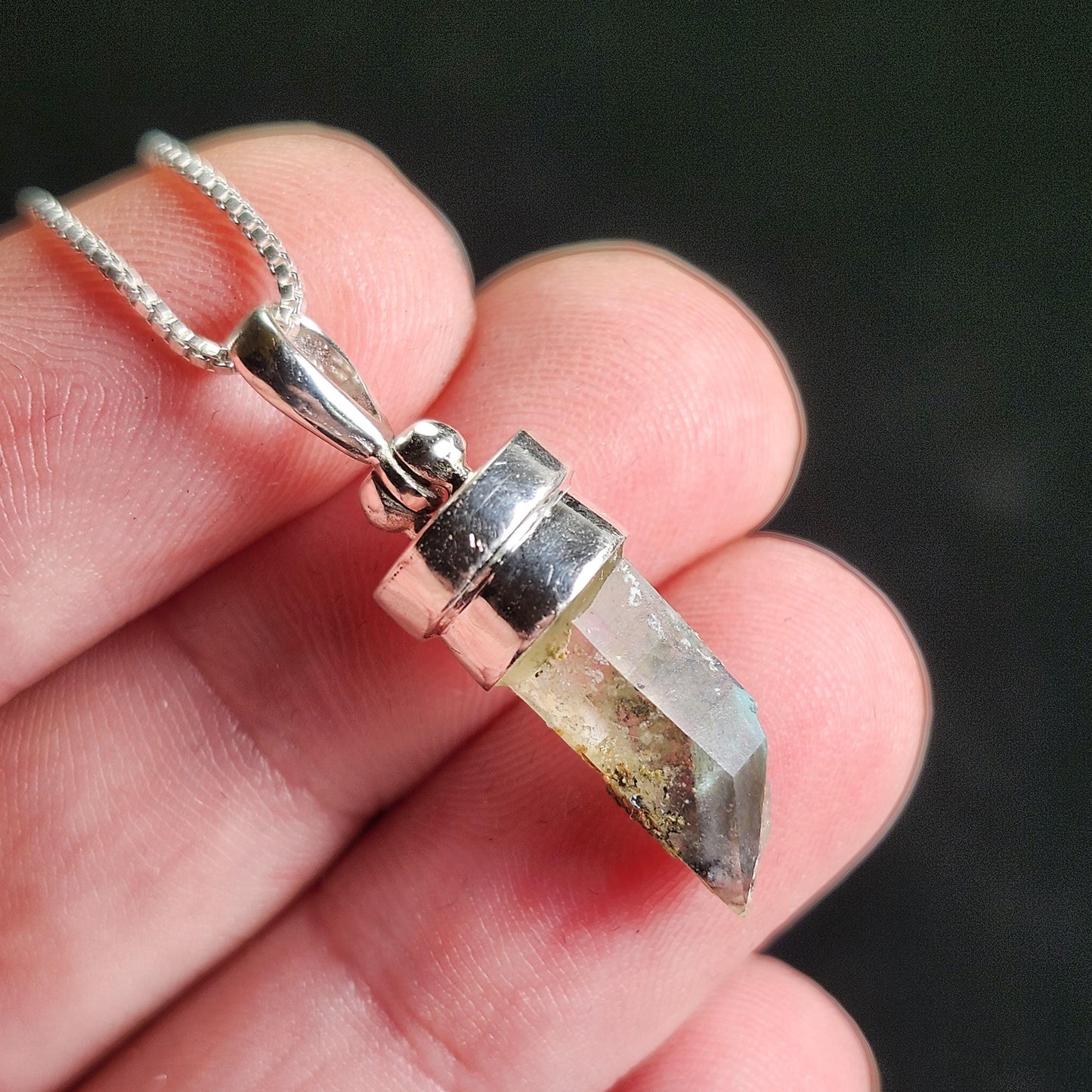 Ajoite Pendant