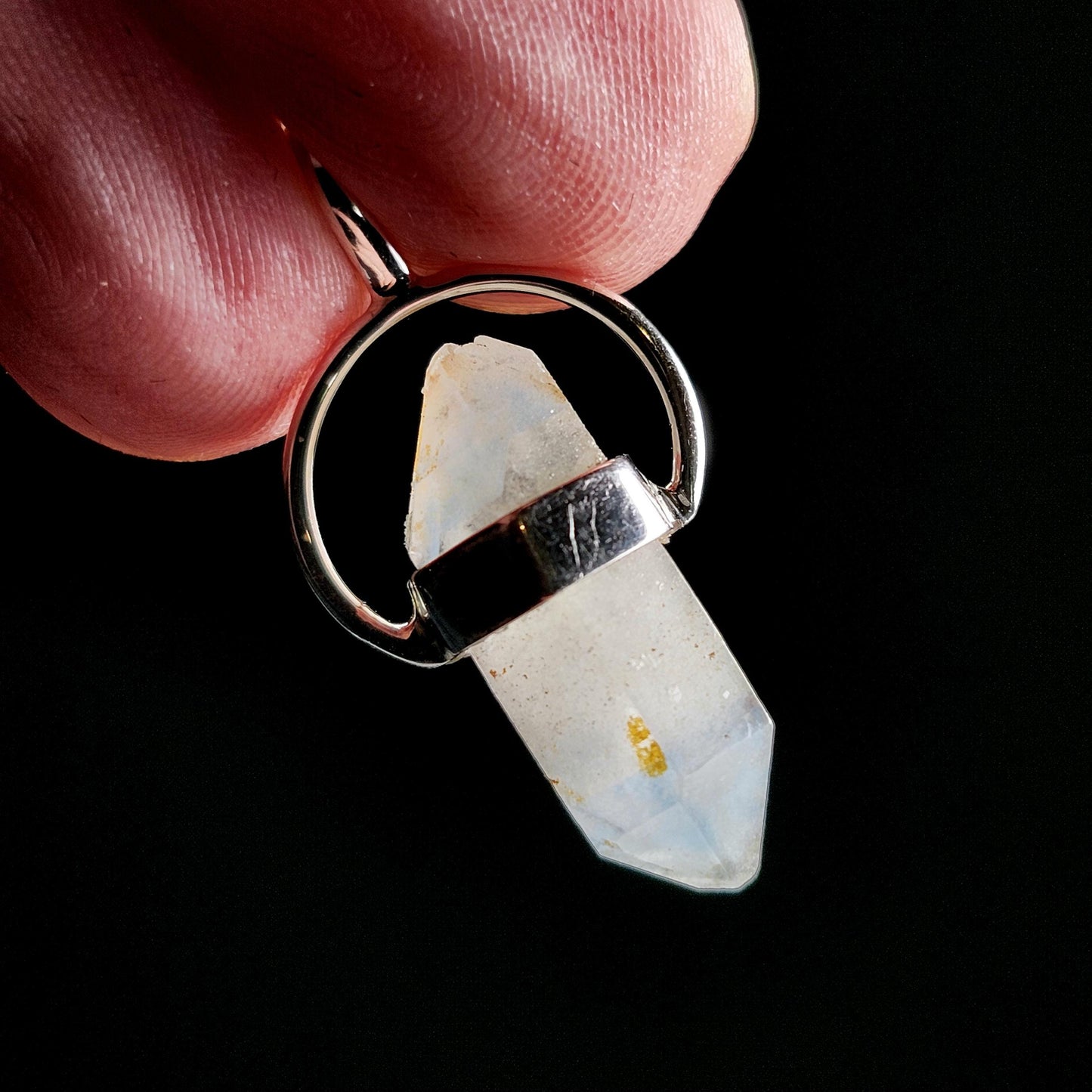 Papagoite Crystal Pendant