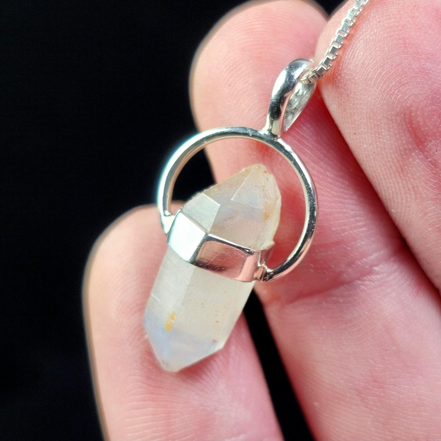 Papagoite Crystal Pendant