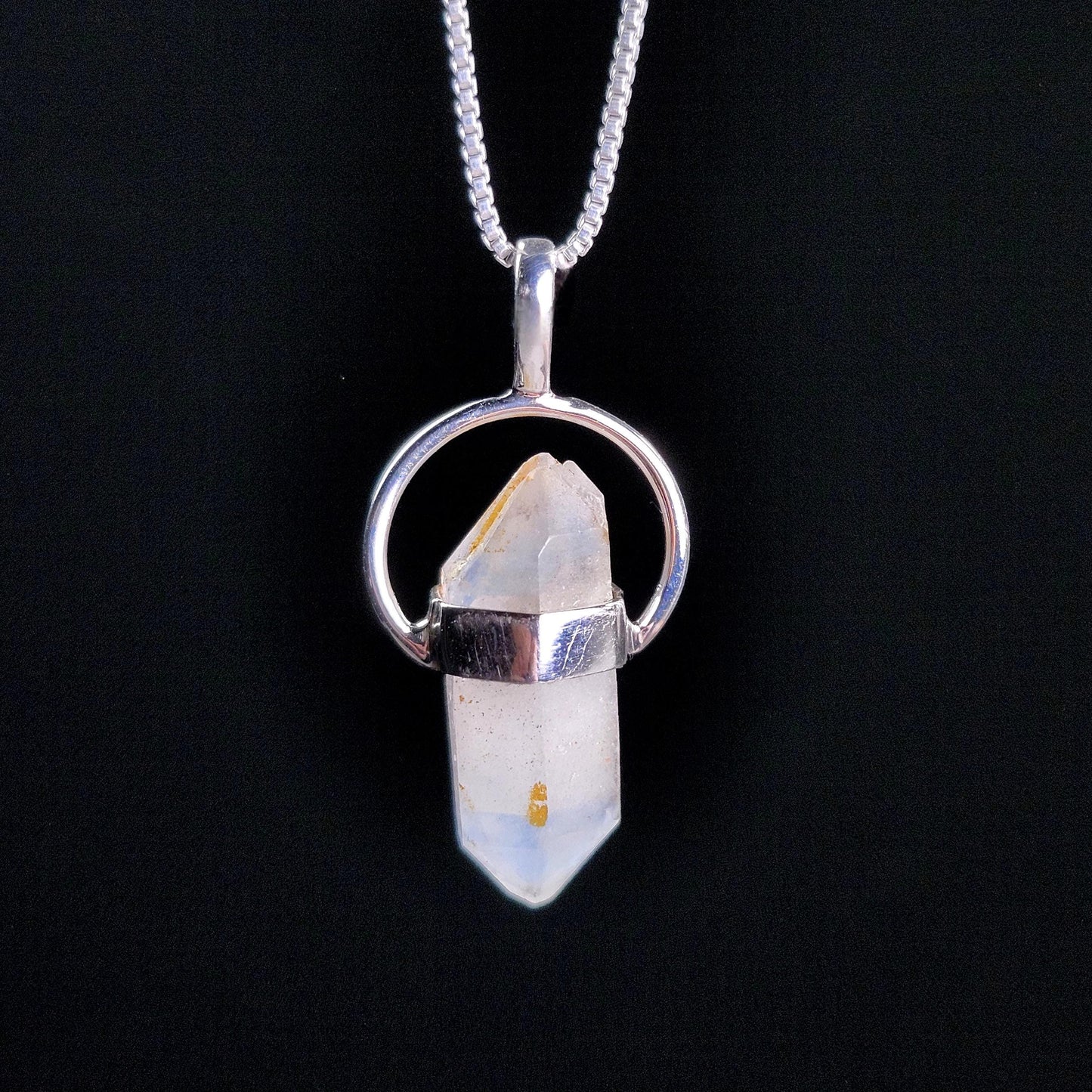 Papagoite Crystal Pendant