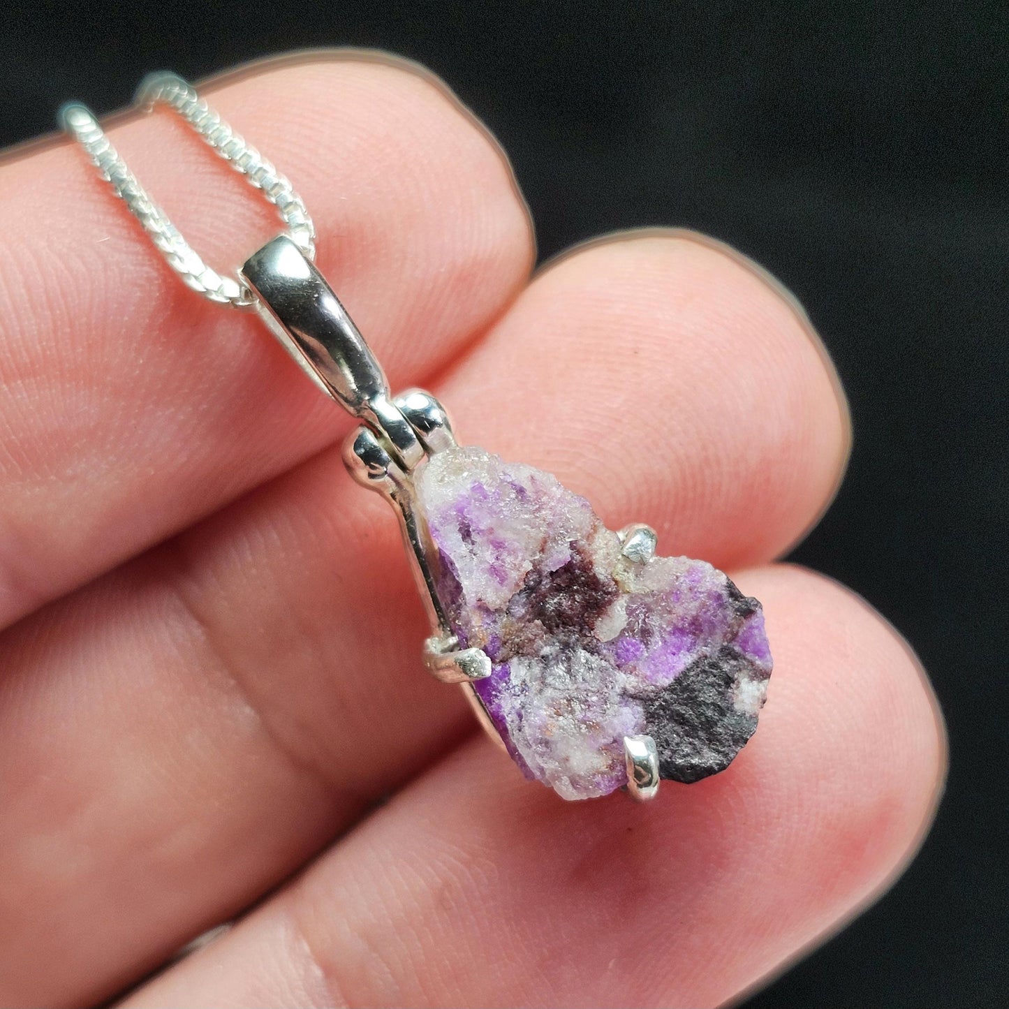 Gel Sugilite Pendant