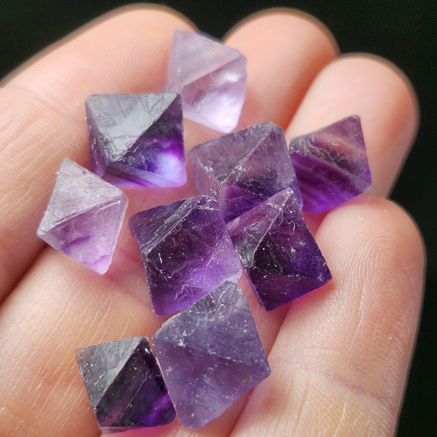 Cubic Purple Fluorite