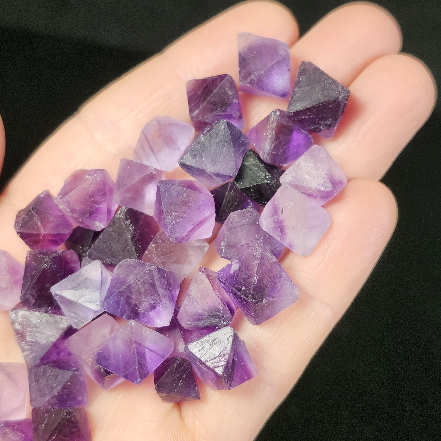 Cubic Purple Fluorite