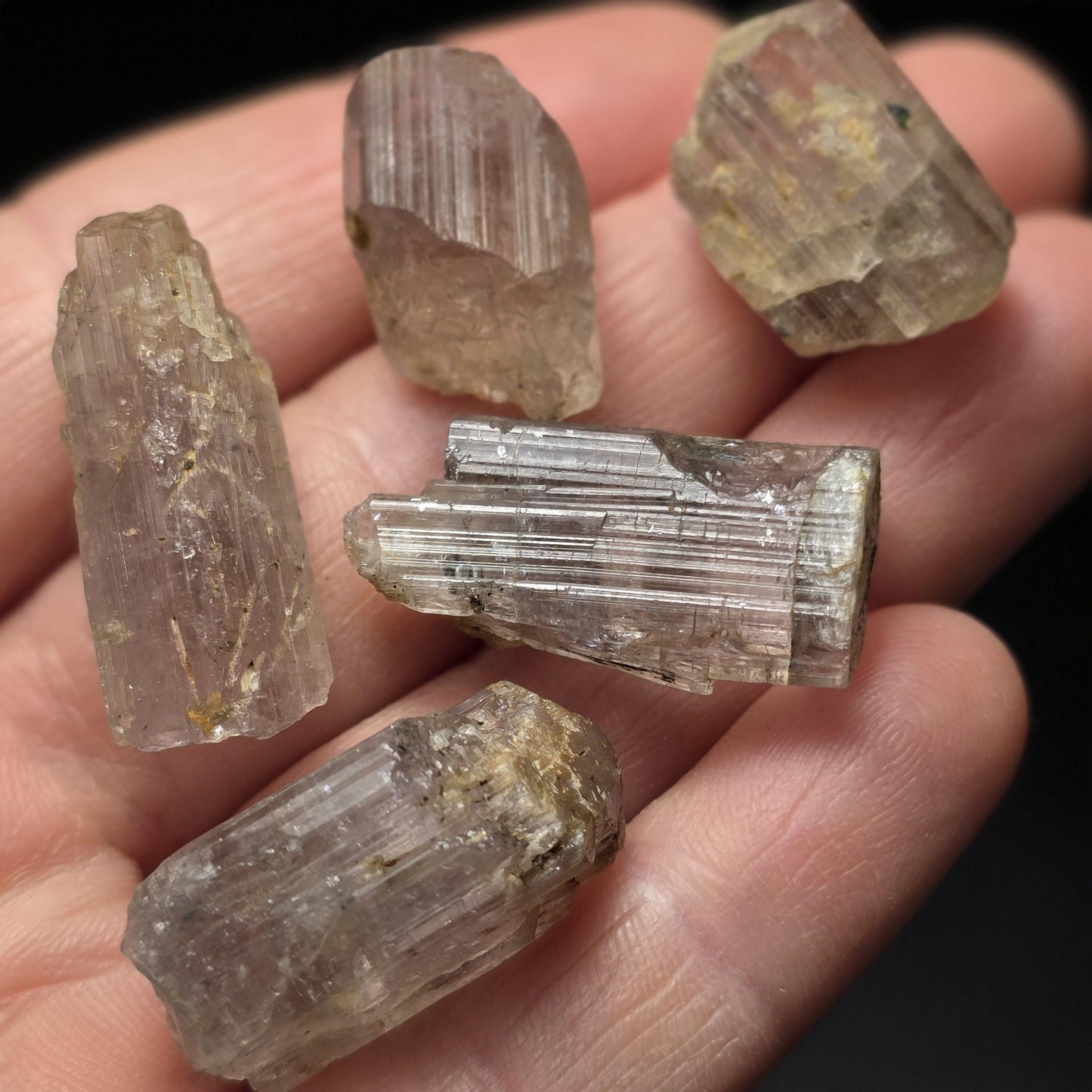 Golden Lavender Scapolite Stone