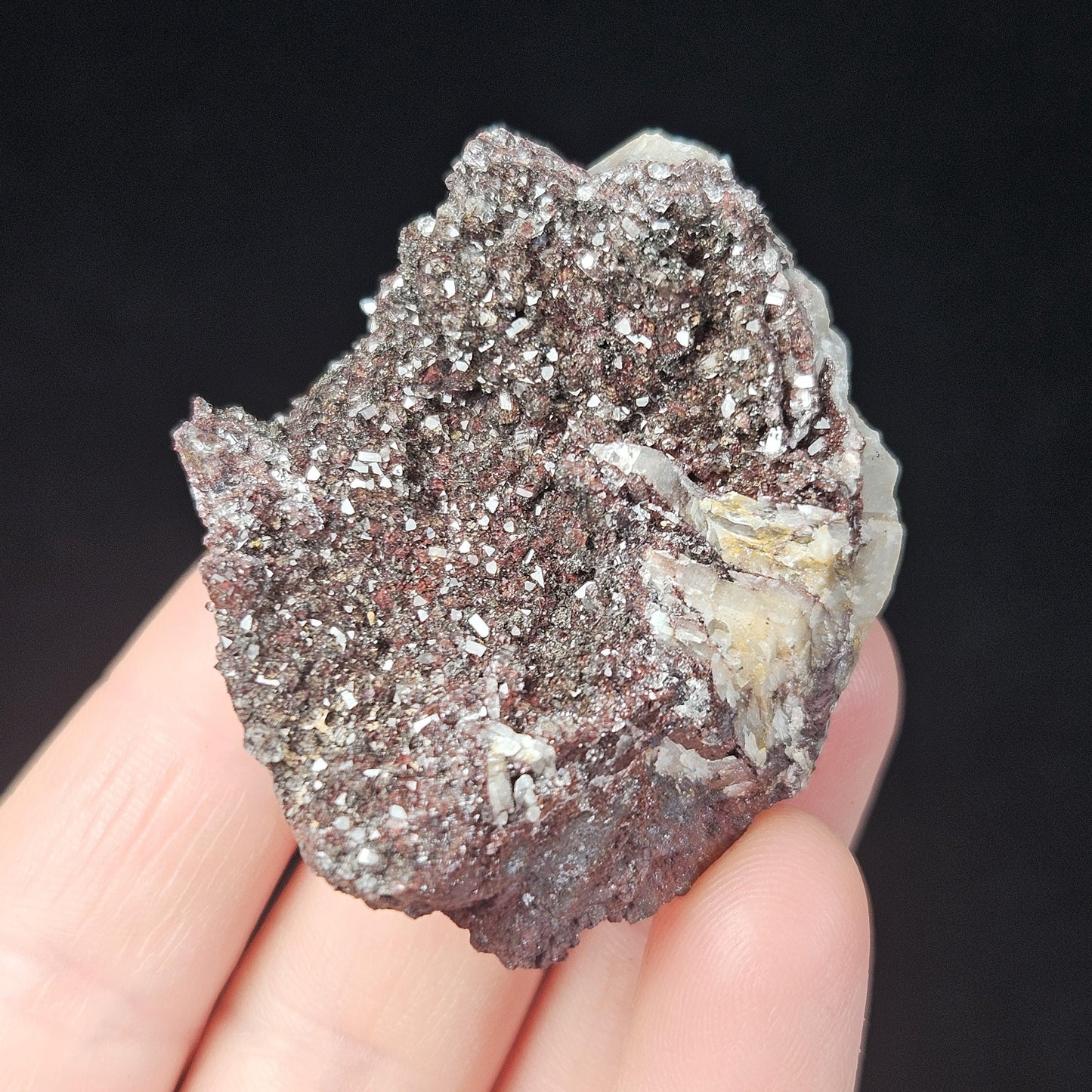 Manganese Druzy Crystal Cluster