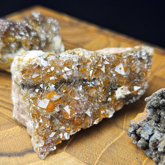 Manganese Druzy Crystal Cluster